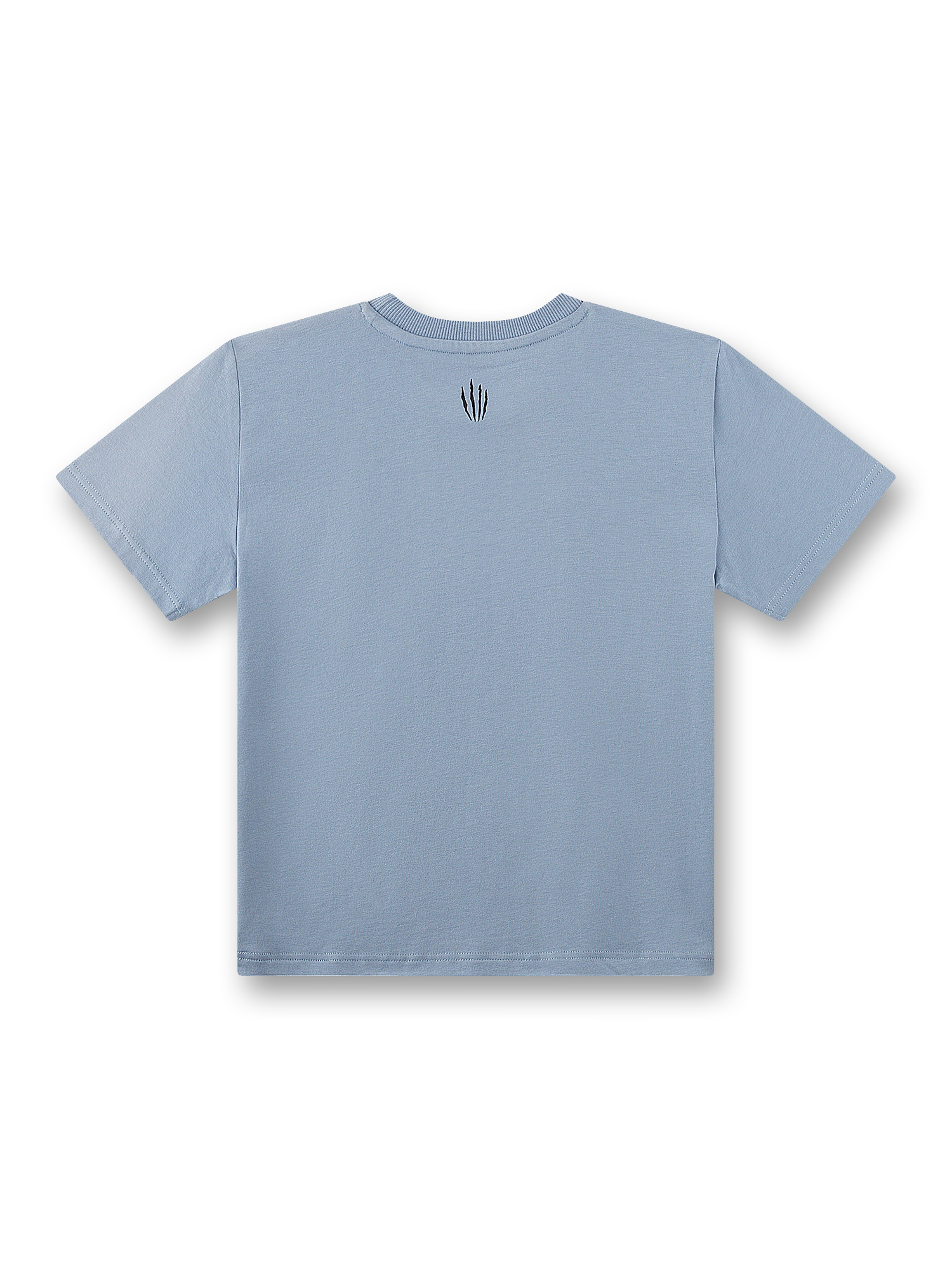 T-Shirt, Baumwolle, einfarbig, Kurzarm, Rückensmall-Logo