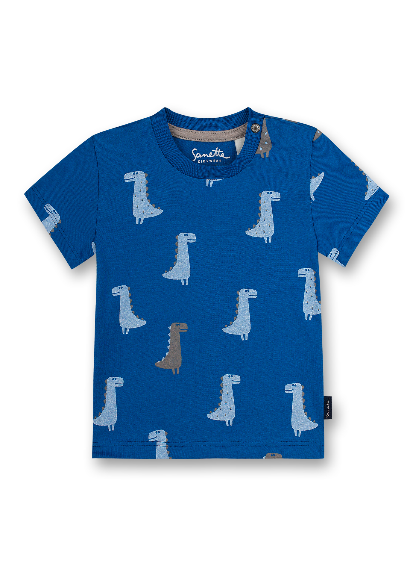 Jungen T-Shirt Blau Dino