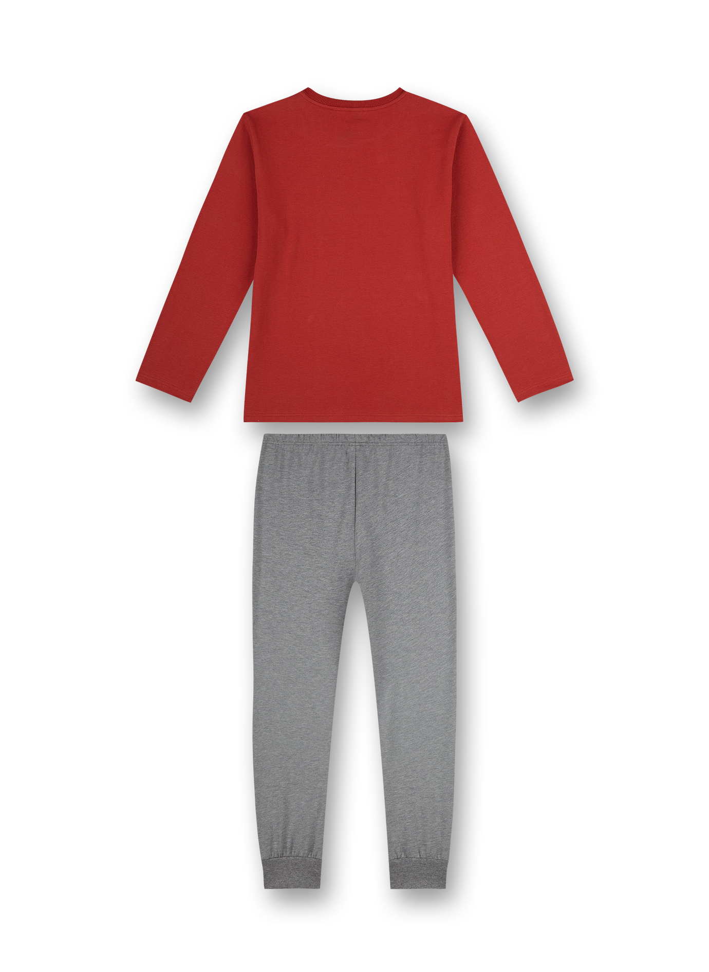 Jungen-Schlafanzug Rot To the Moon