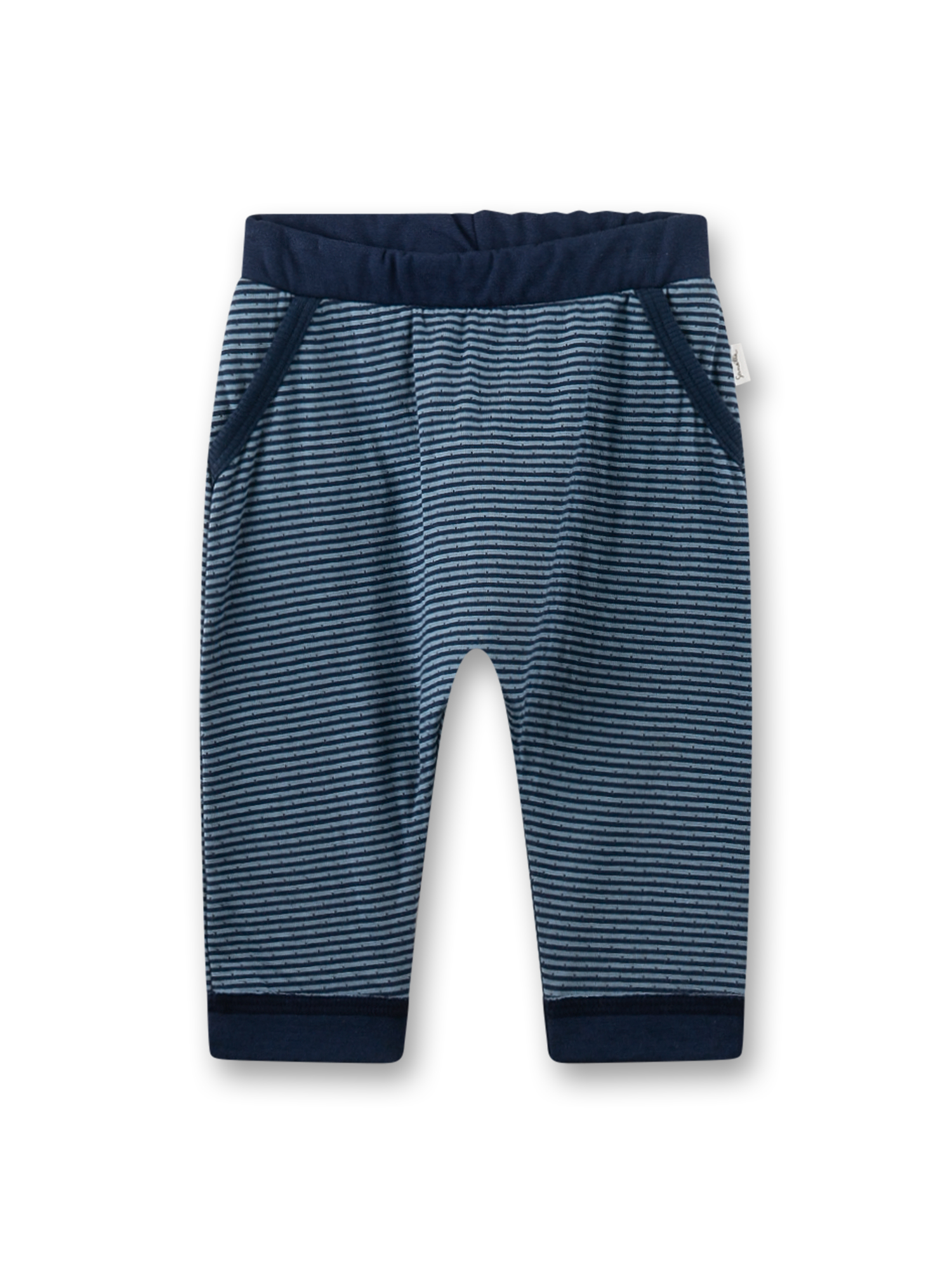 Baby-Hose blau Ringel