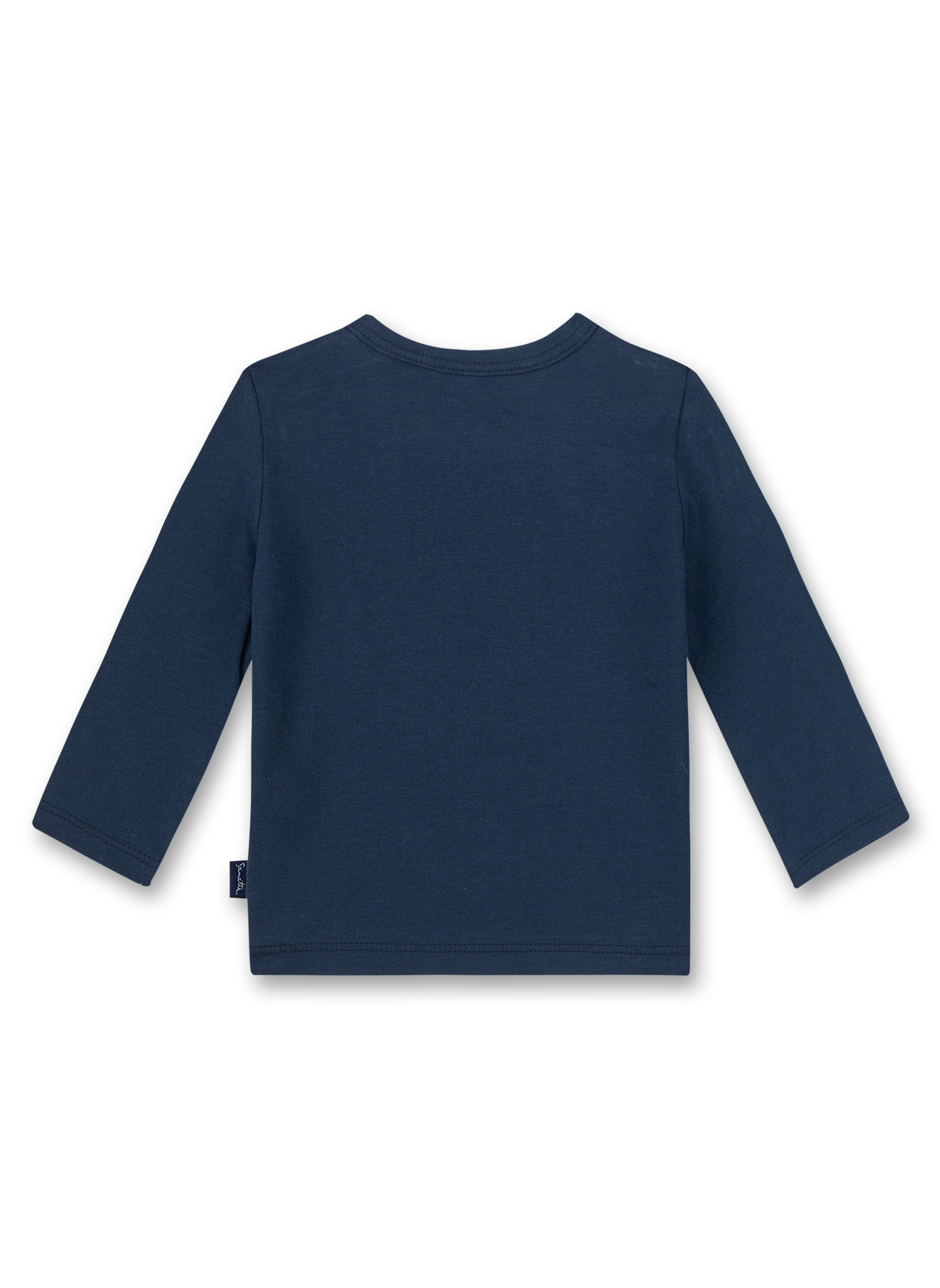 Jungen-Shirt langarm Blau Let's fly