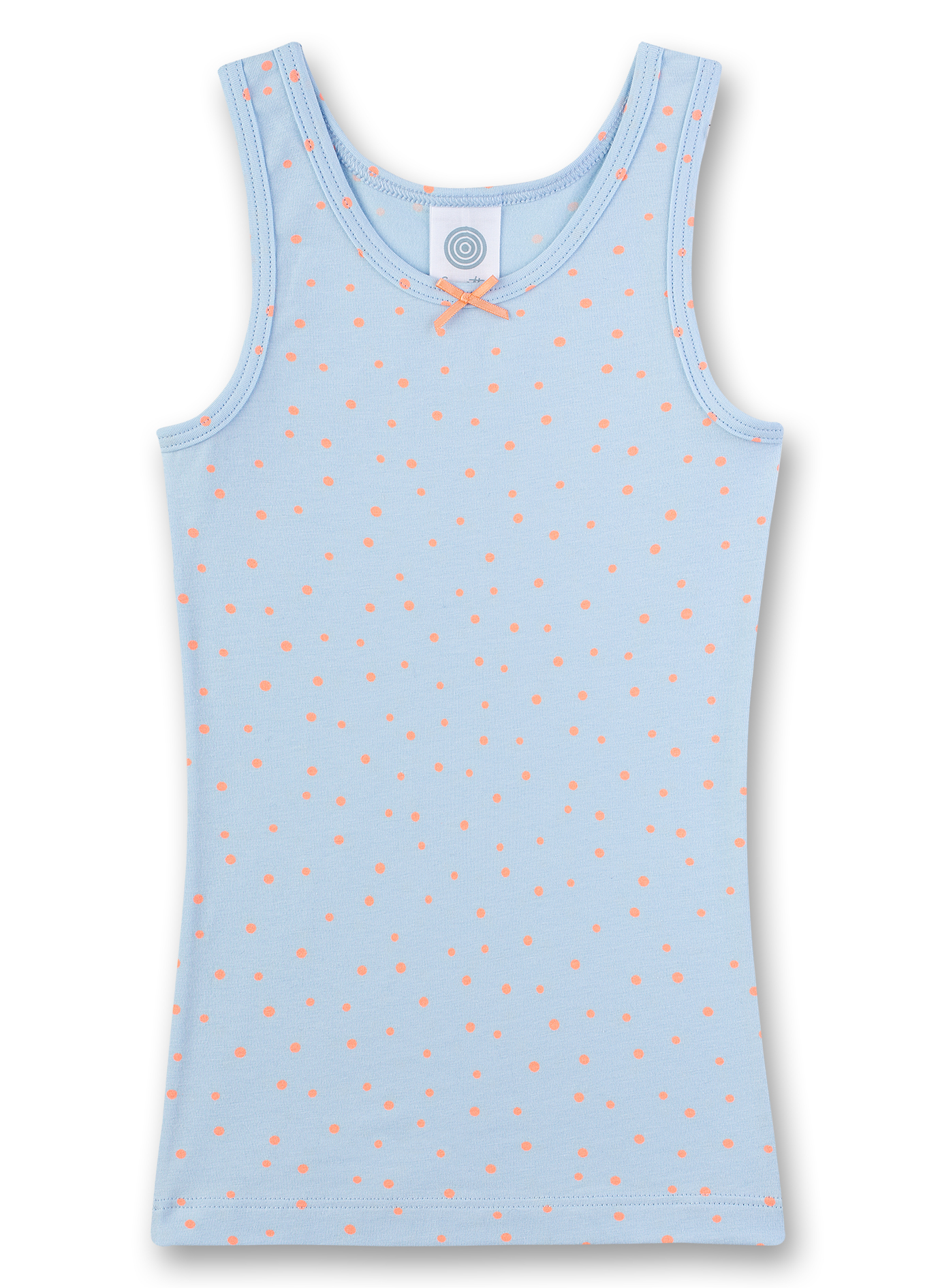 Mädchen-Unterhemd Hellblau Flamingo Breeze