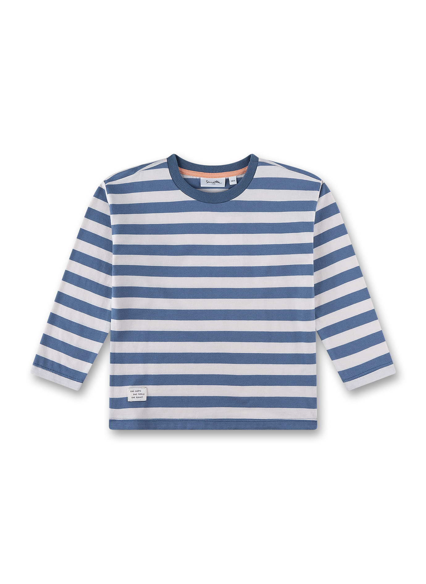 Jungen-Langarmshirt Blau