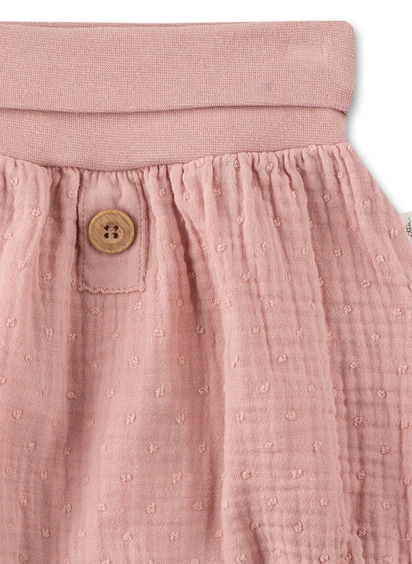 Baby-Shorts Rosa aus Musselin 