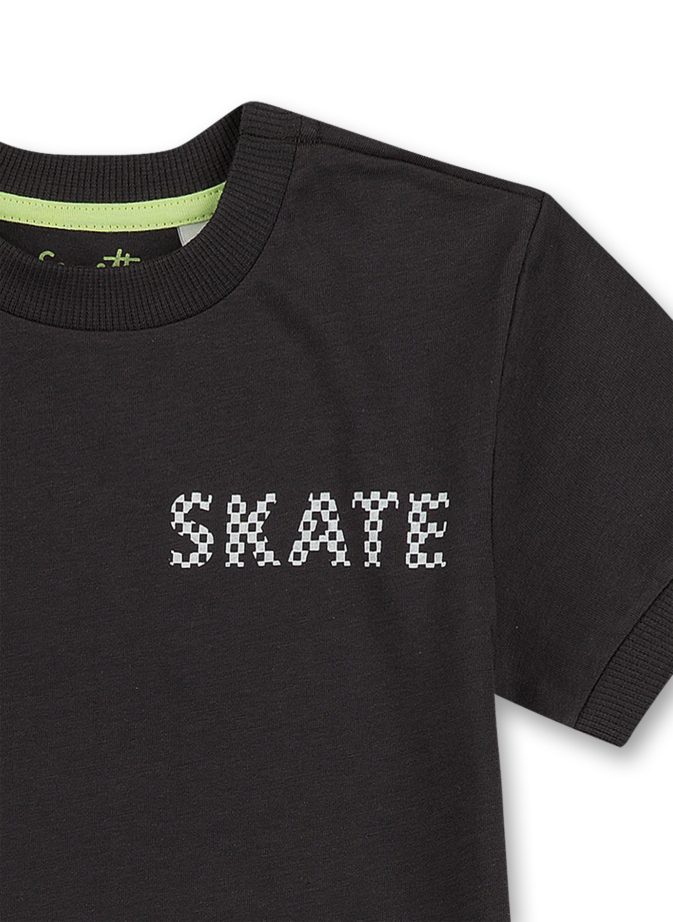 Jungen T-Shirt Dunkelgrau Skate