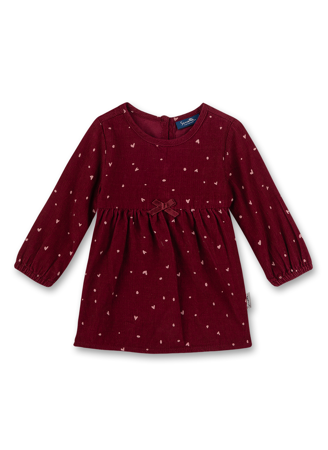 Mädchen-Sweatkleid Rot Little Birdie