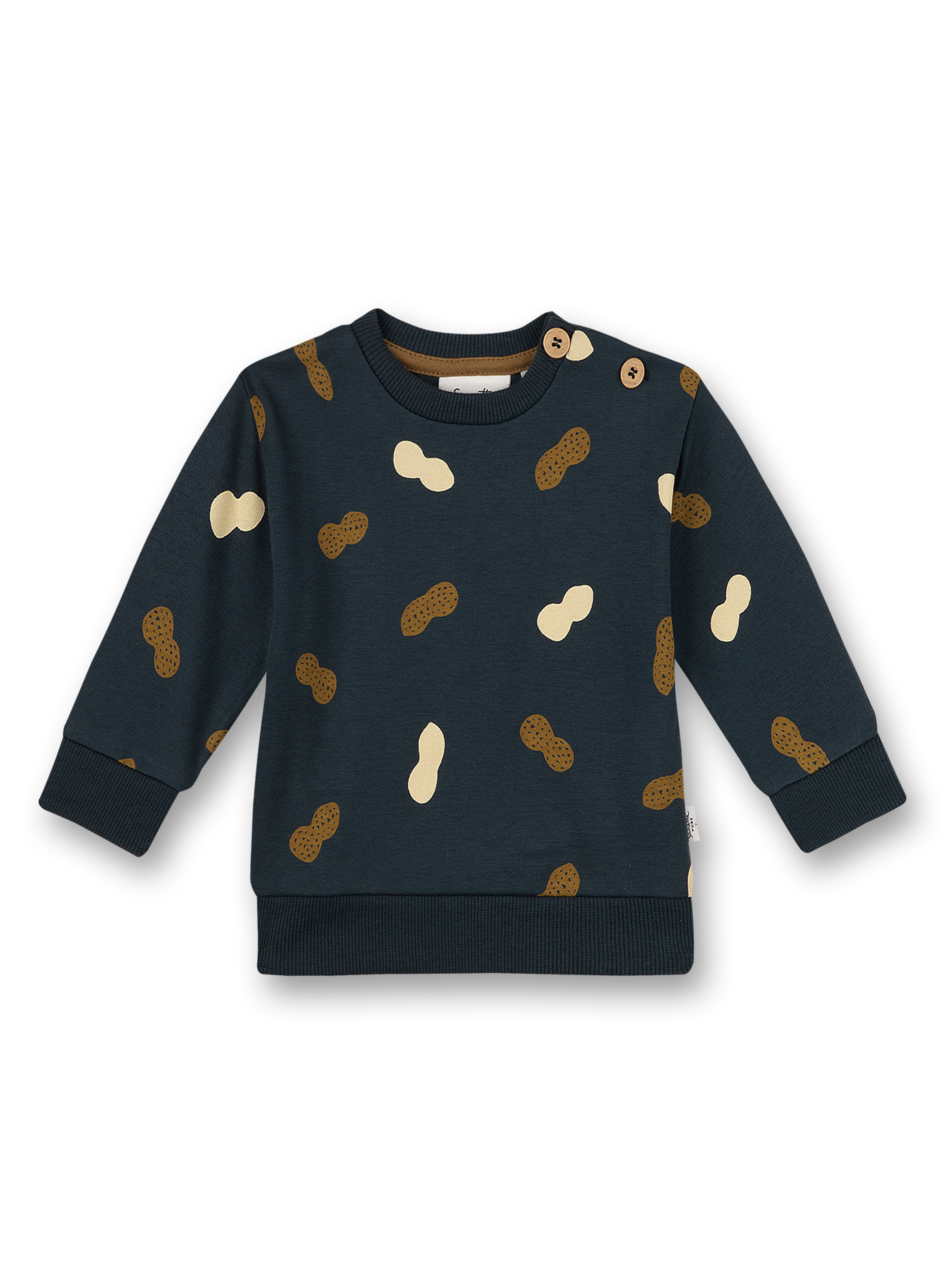 Jungen-Sweatshirt Dunkelgrün