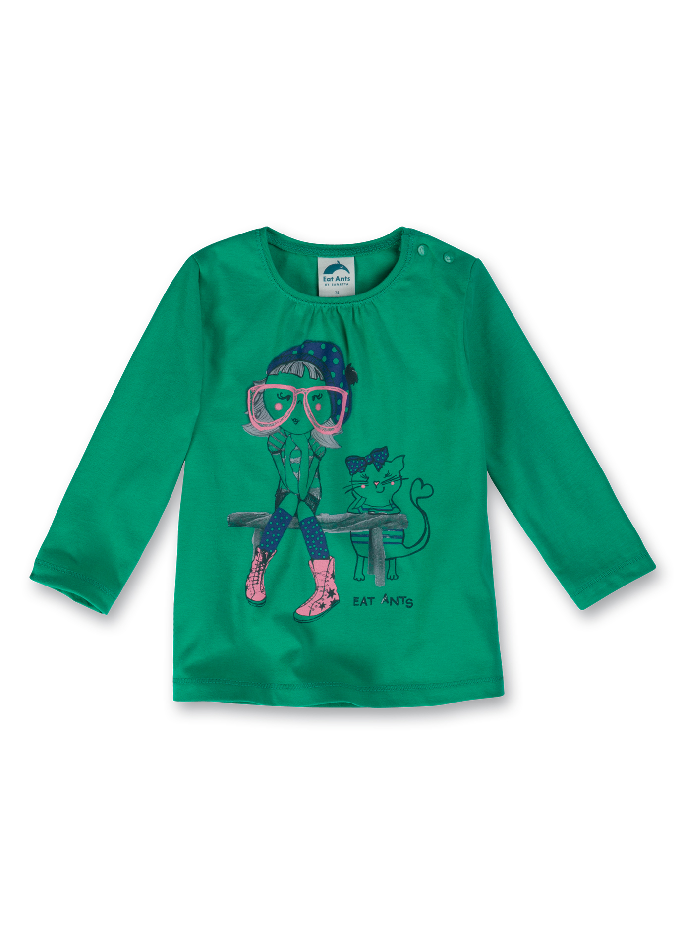 Mädchen-Shirt langarm