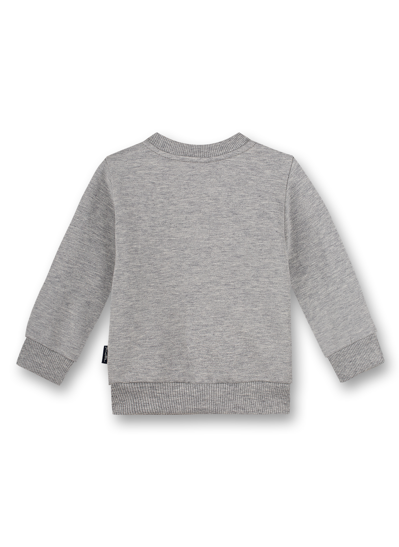 Jungen-Sweatshirt Graumelange Little Car