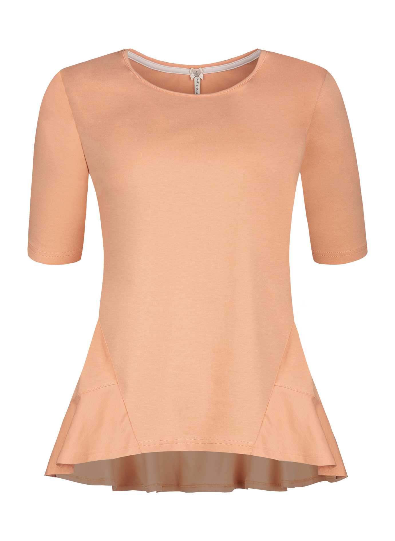 Damen T-Shirt Apricot