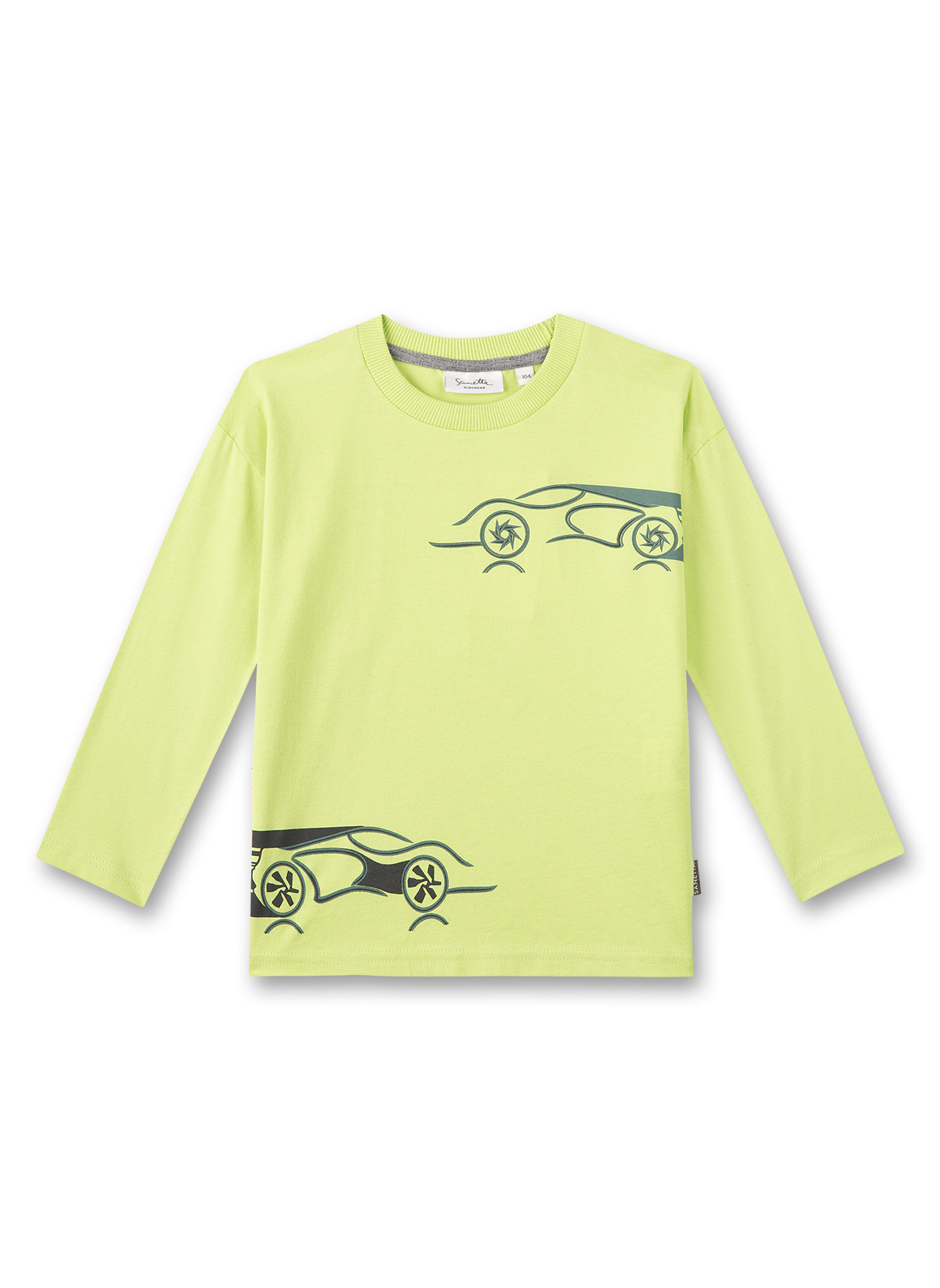 Jungen-Langarmshirt Grün