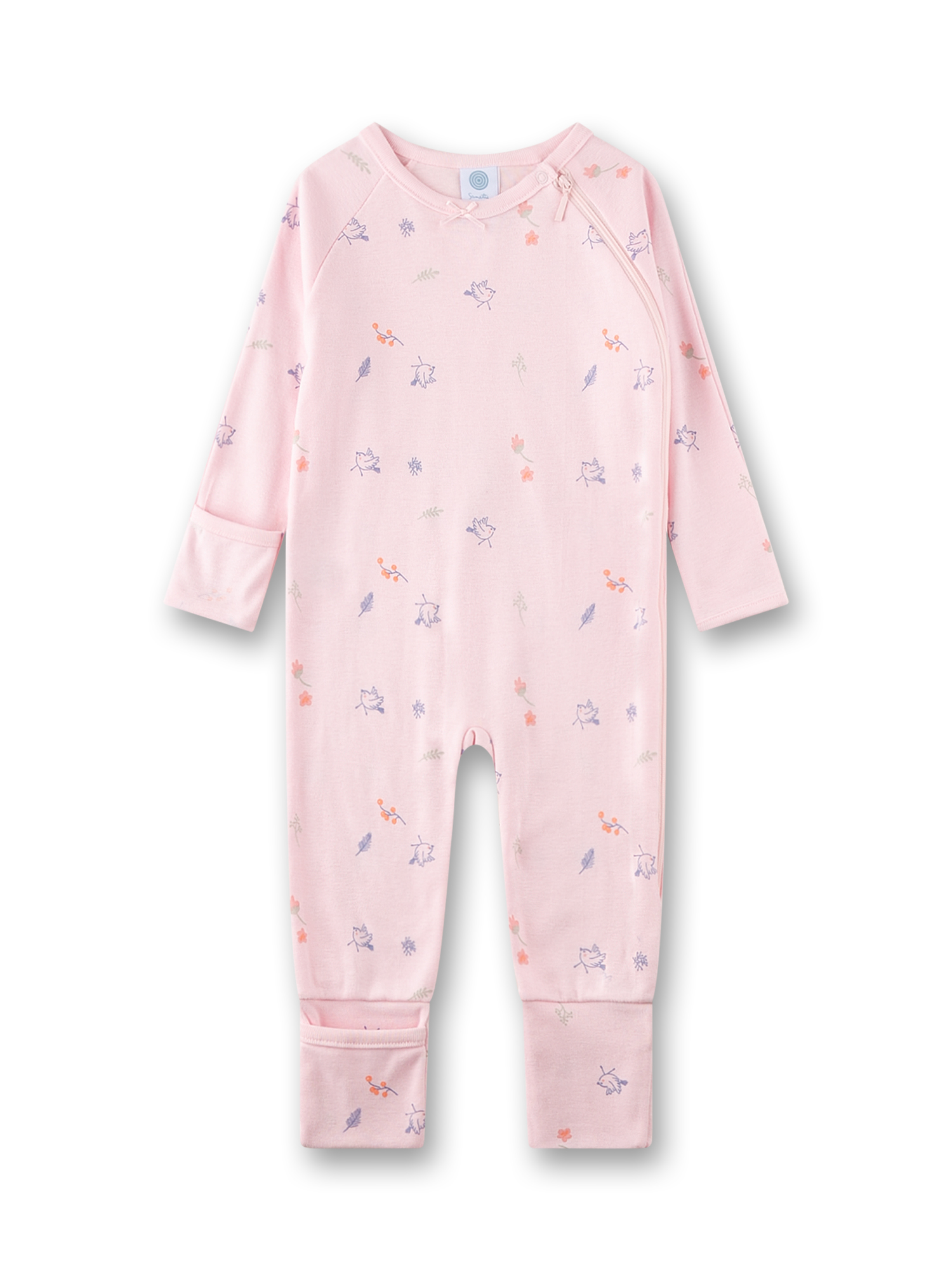 Mädchen-Overall rosa Birds