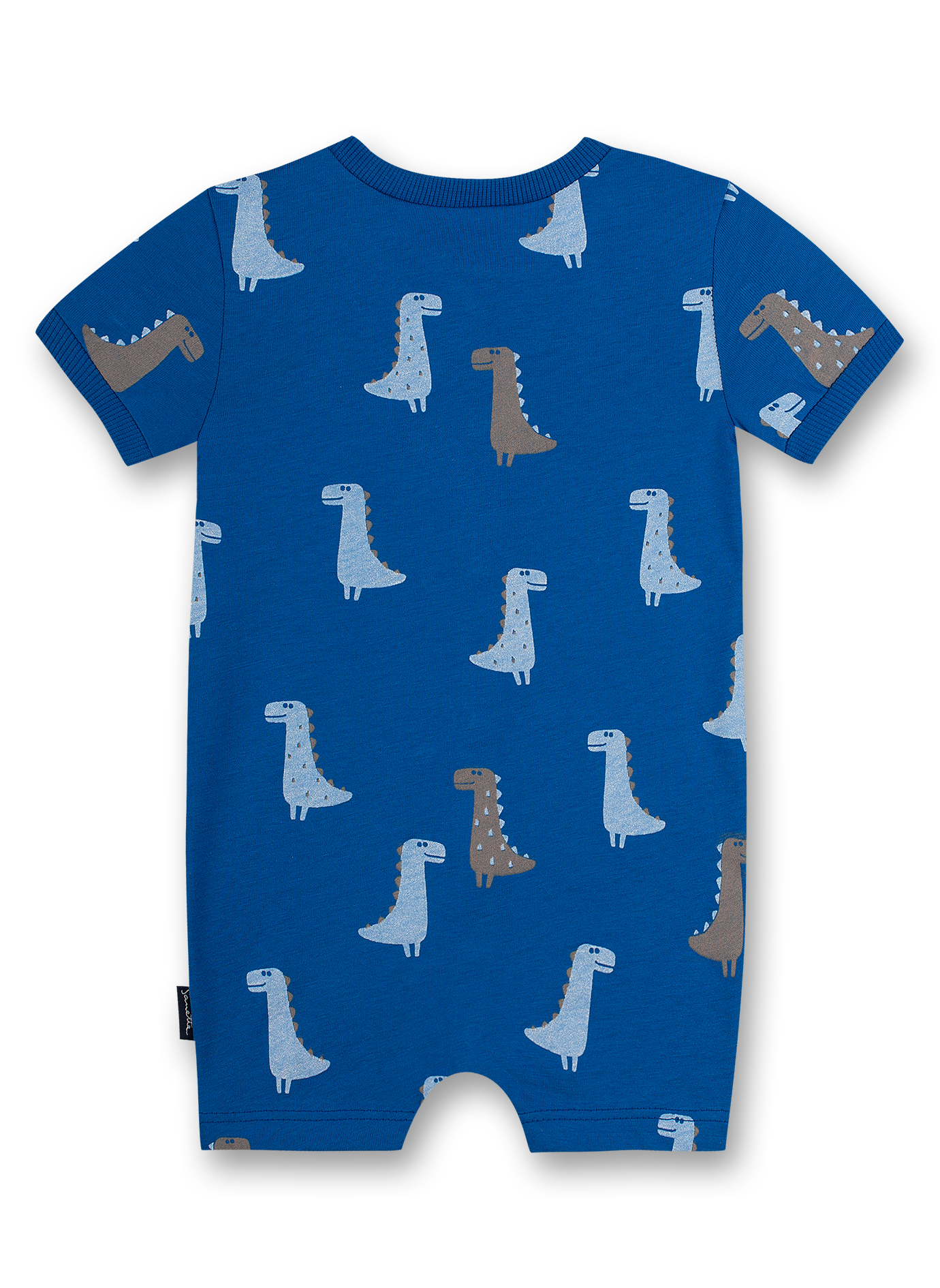 Jungen-Overall kurz Blau Dino