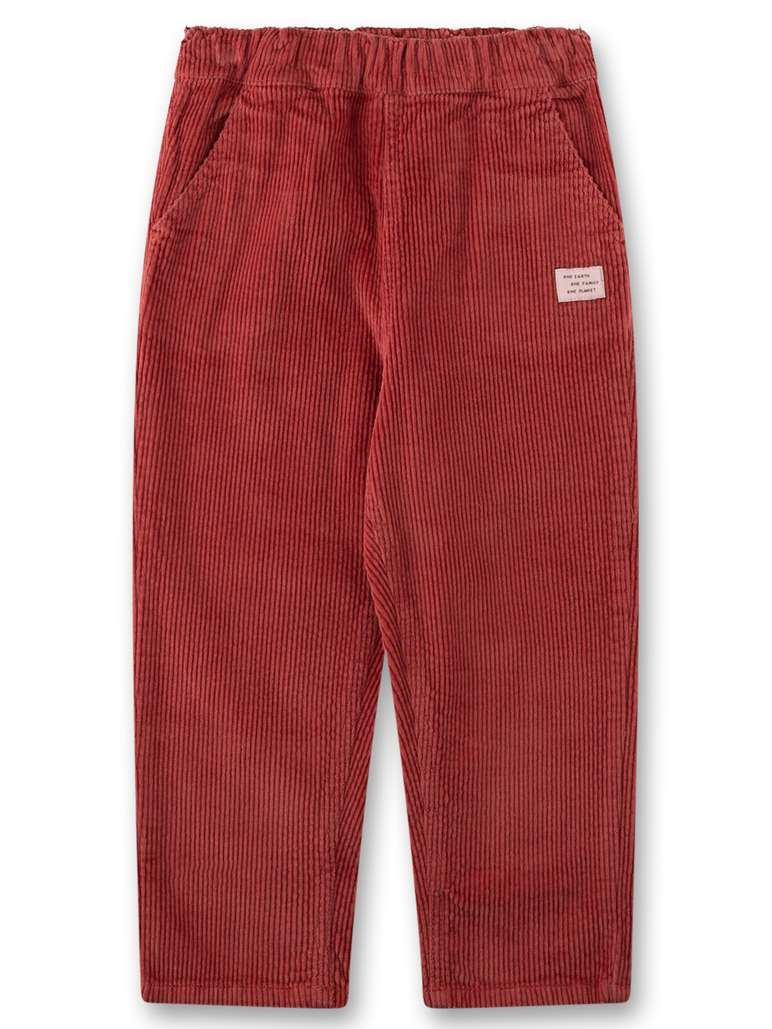 Mädchen-Hose rot aus Cord