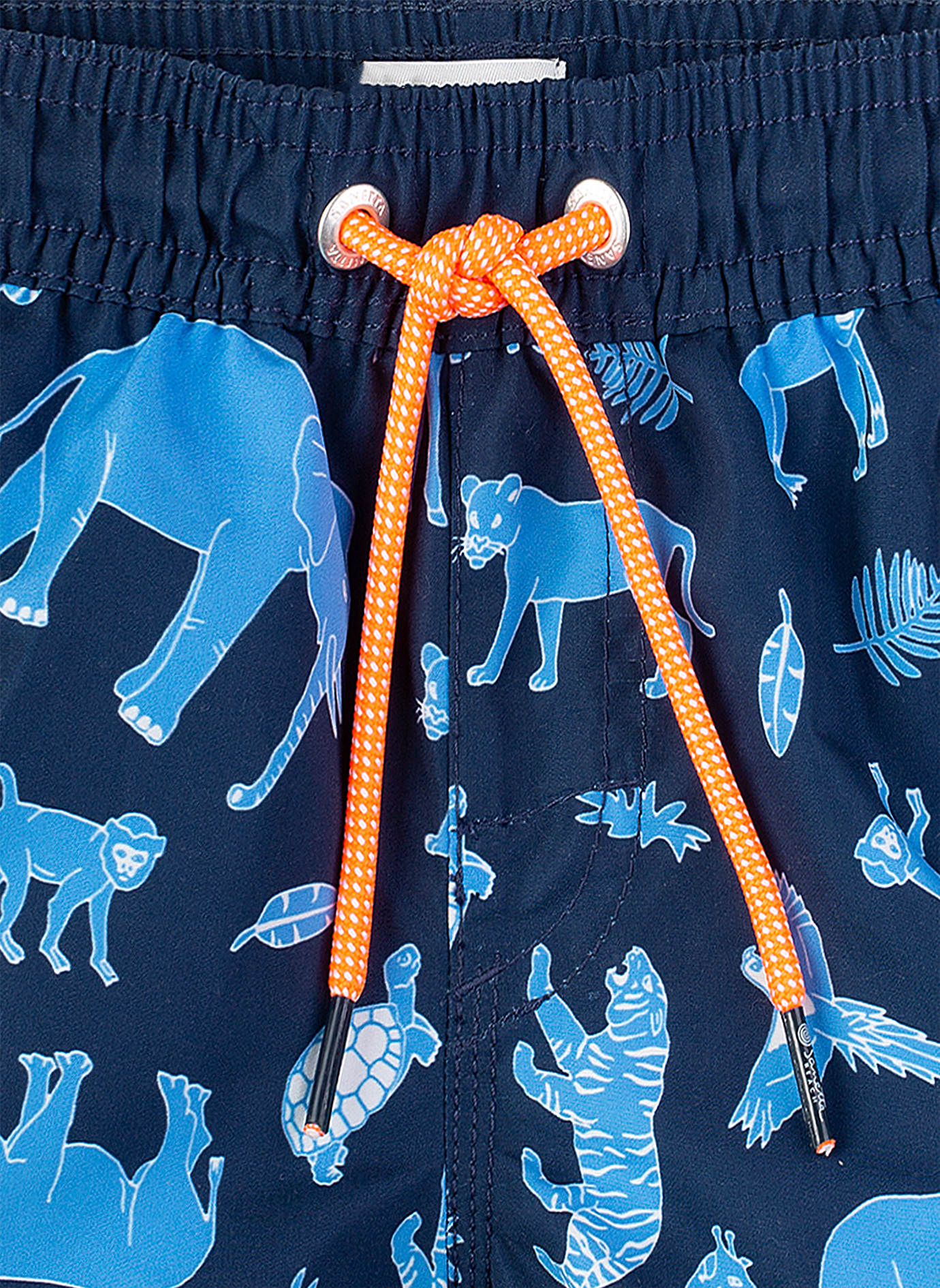 Jungen-Badeshorts Dunkelblau