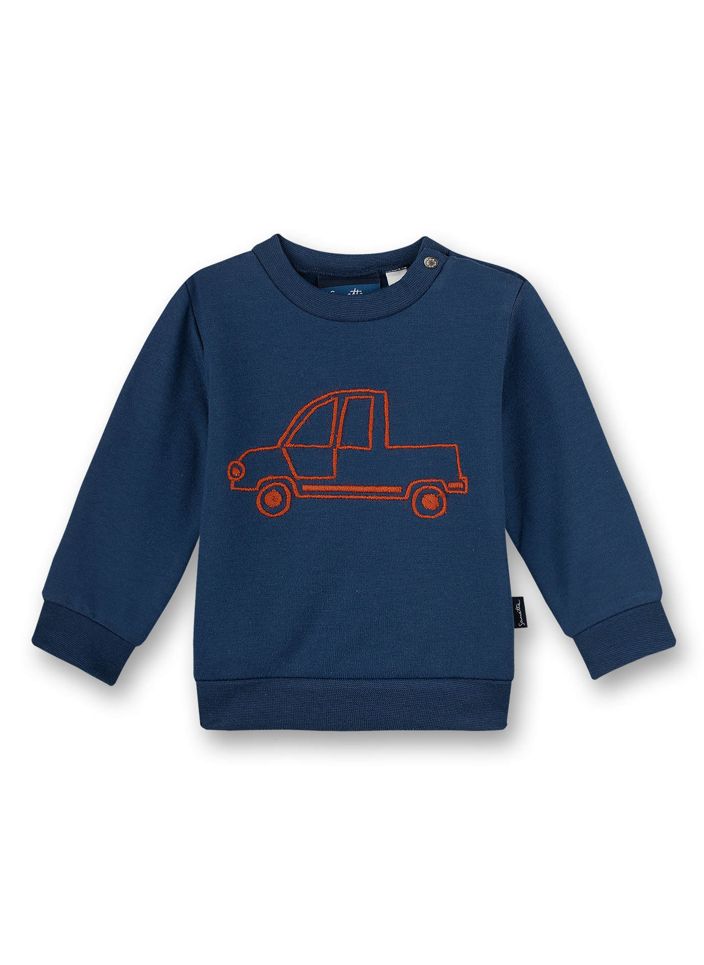 Jungen-Sweatshirt Dunkelblau Little Car