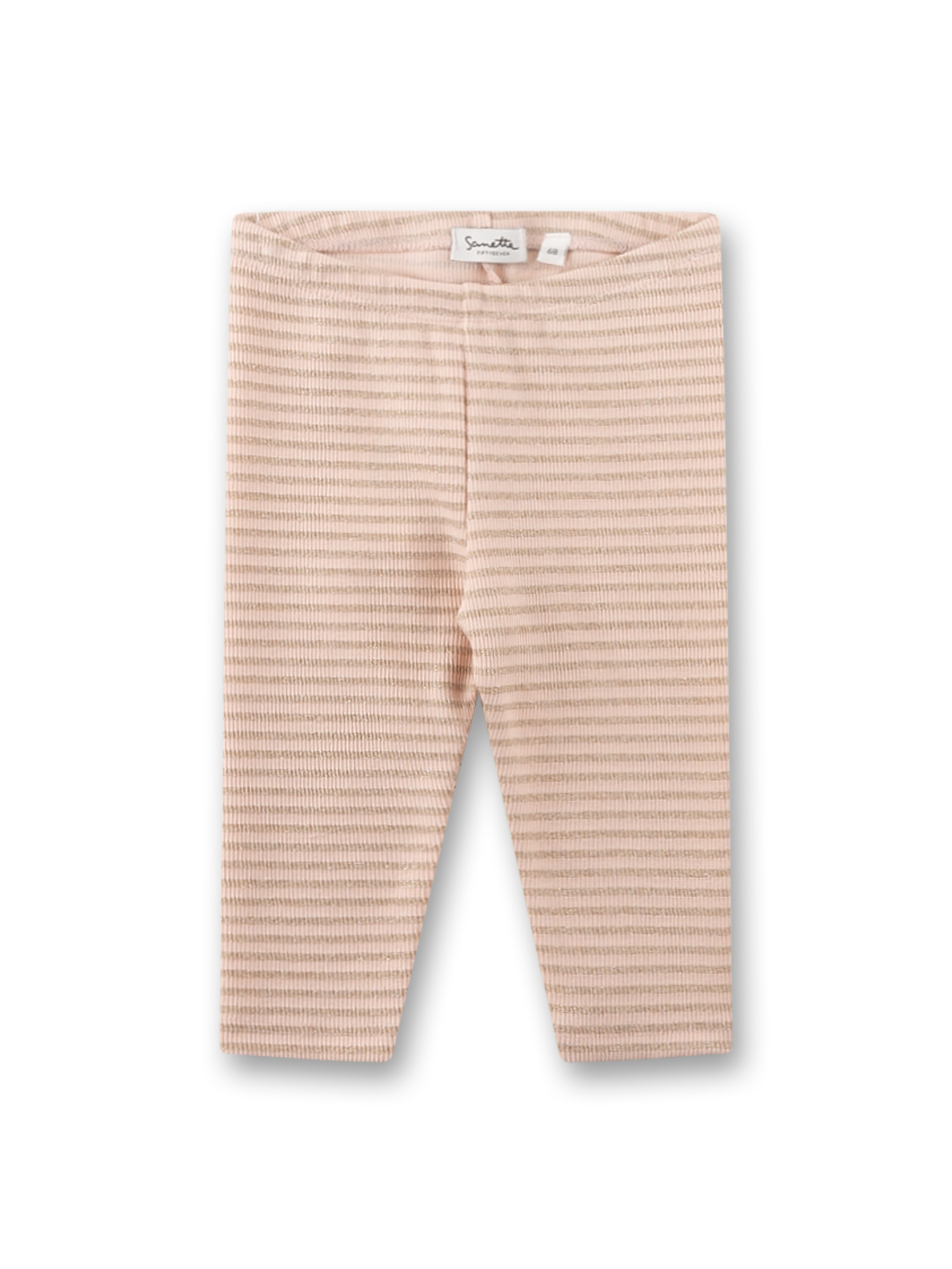 Mädchen-Leggins rosa Ringel
