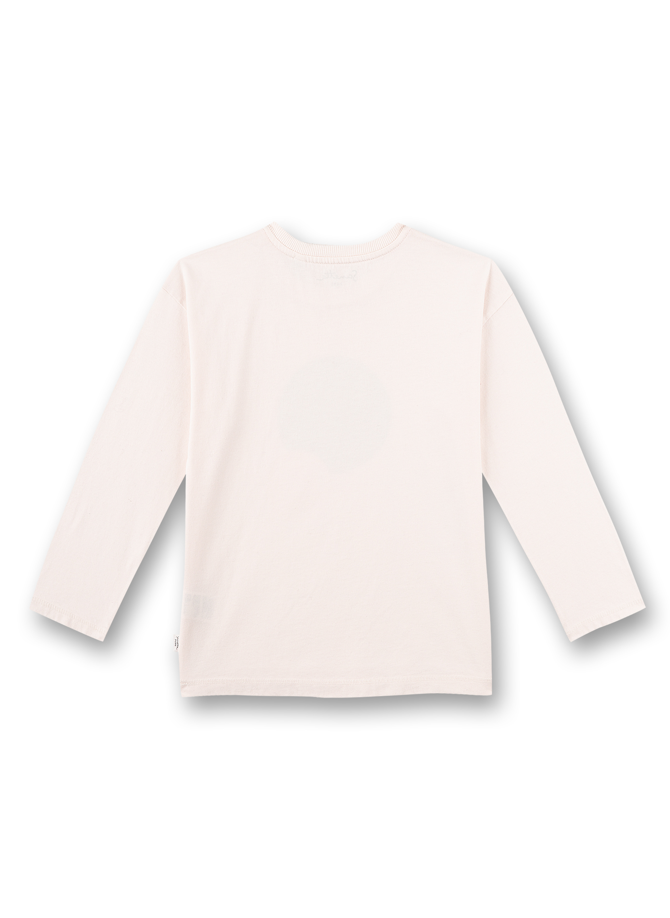 Mädchen-Shirt langarm Off-White