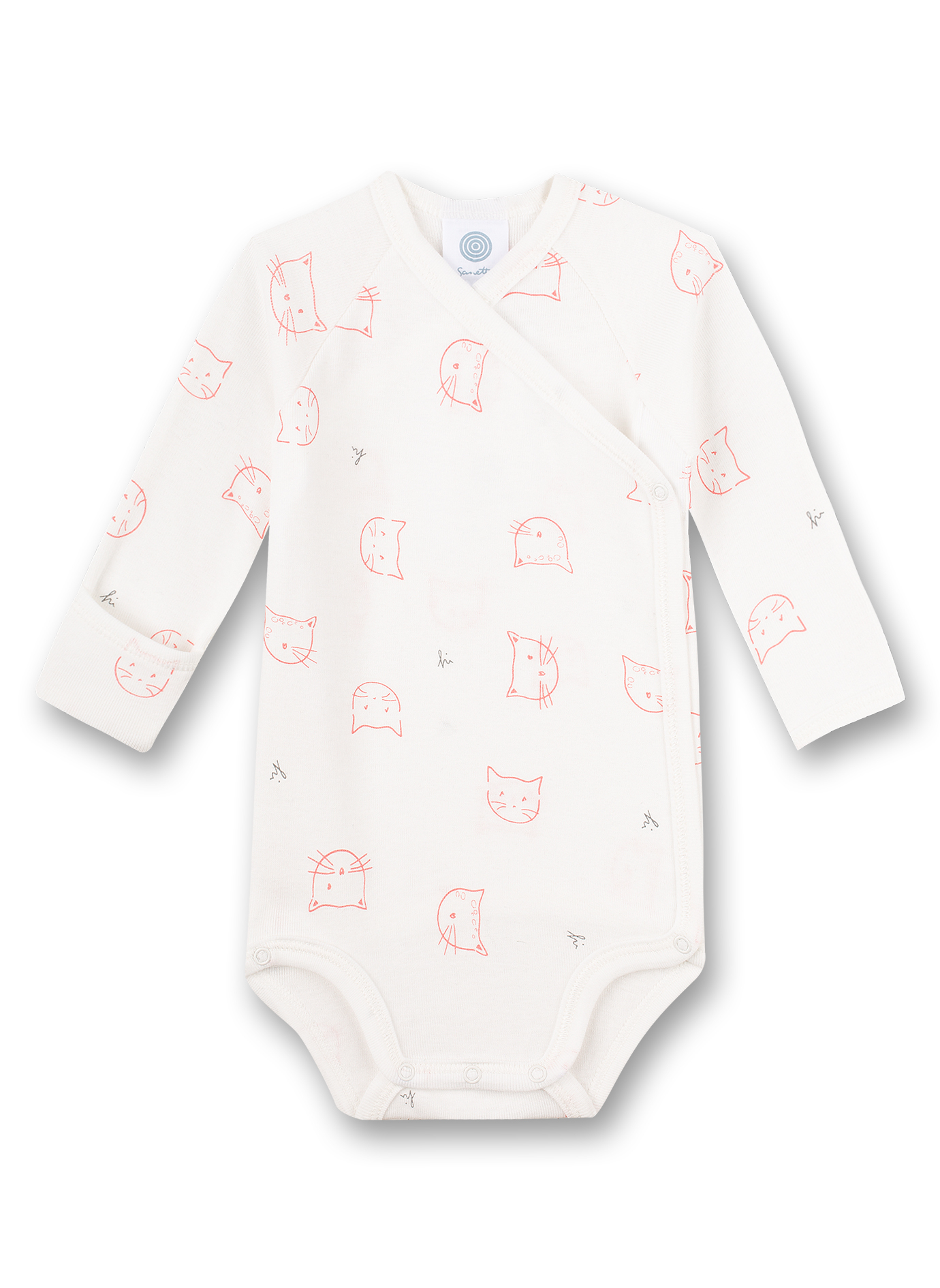 Wickelbody Off-White Tiny Leopard