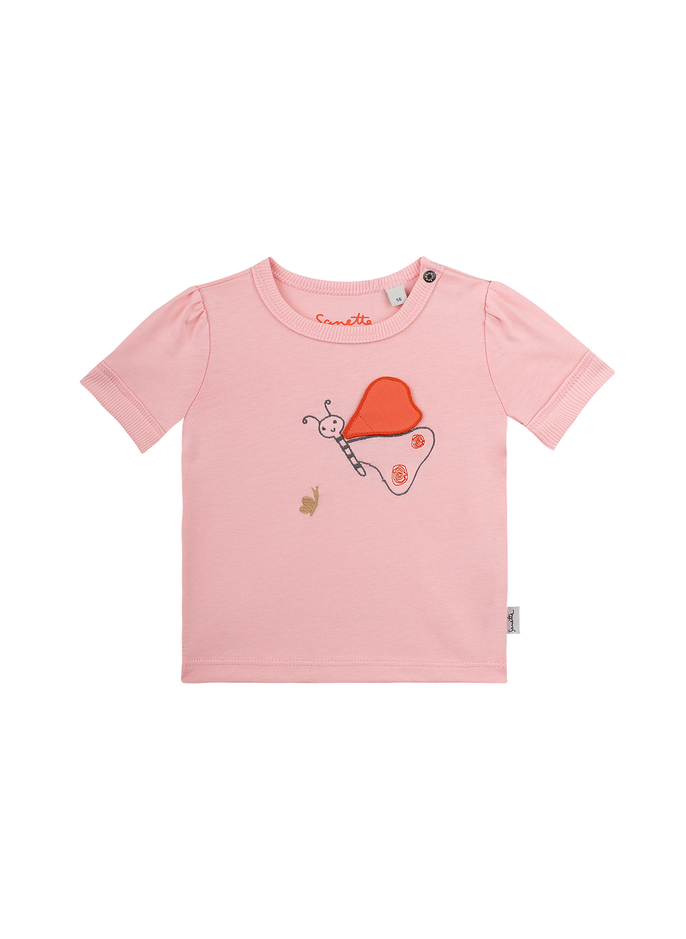 Mädchen T-Shirt rosa Schmetterling