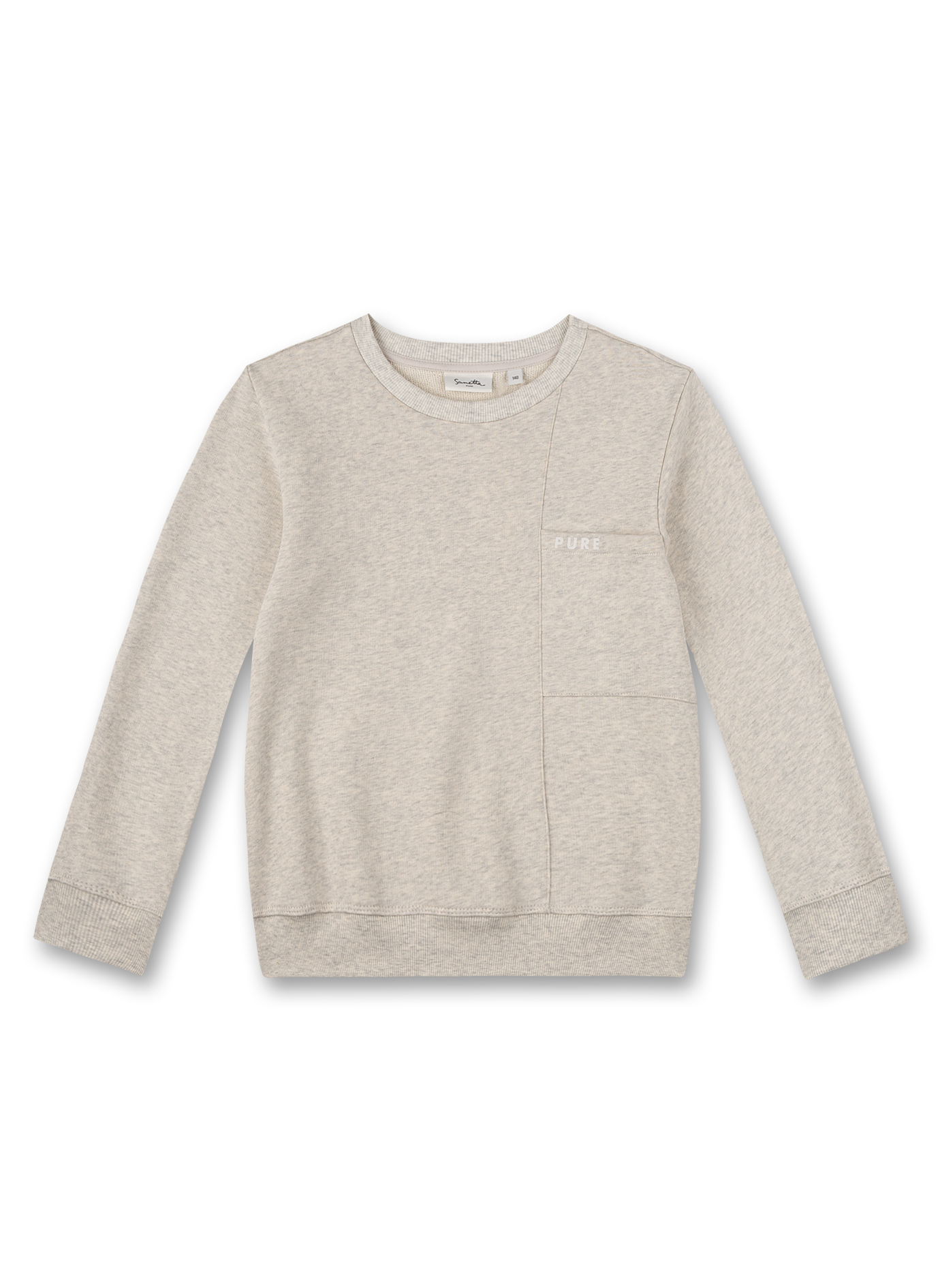Jungen-Sweatshirt Beigemelange