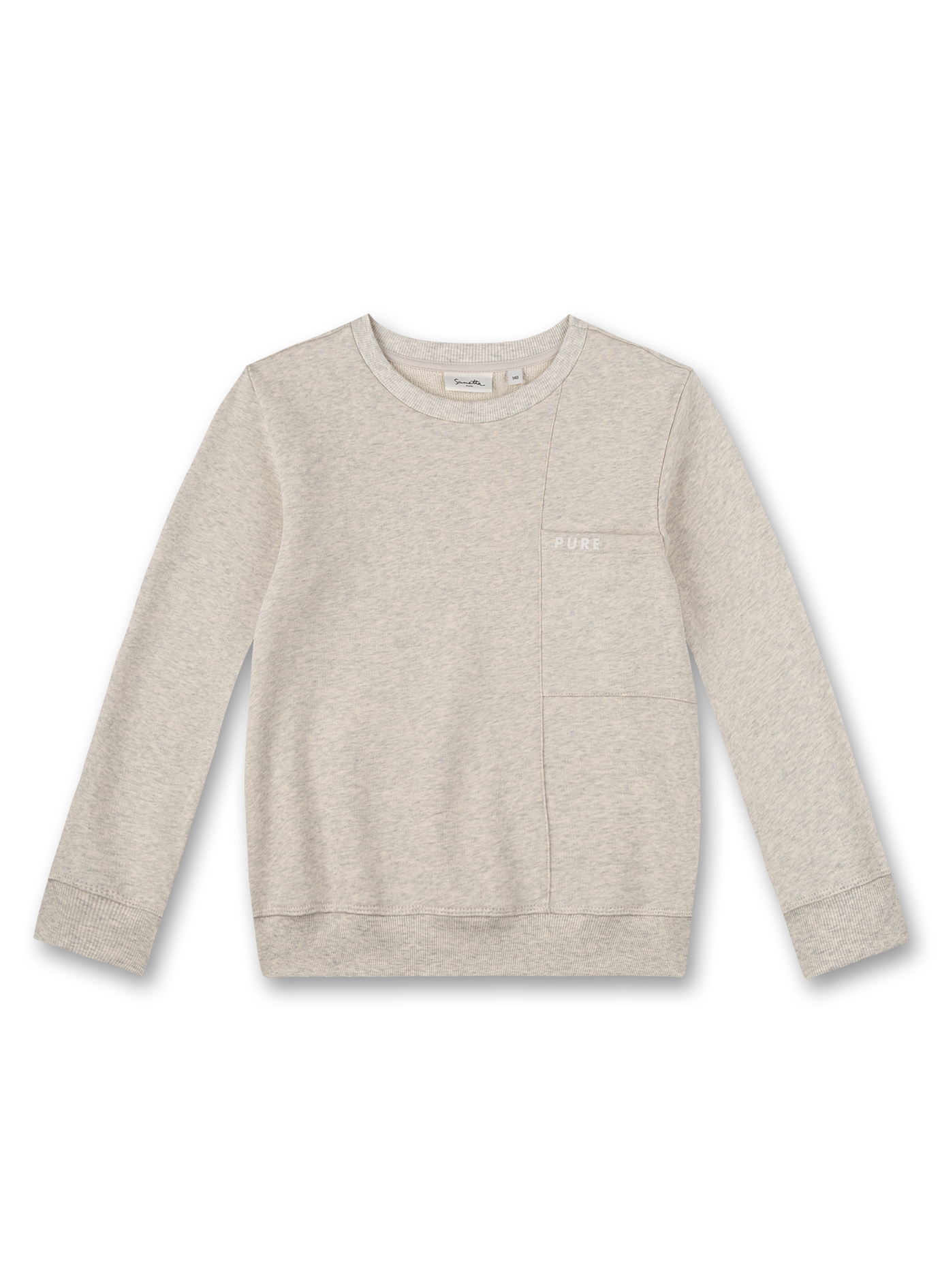 Jungen-Sweatshirt Beigemelange