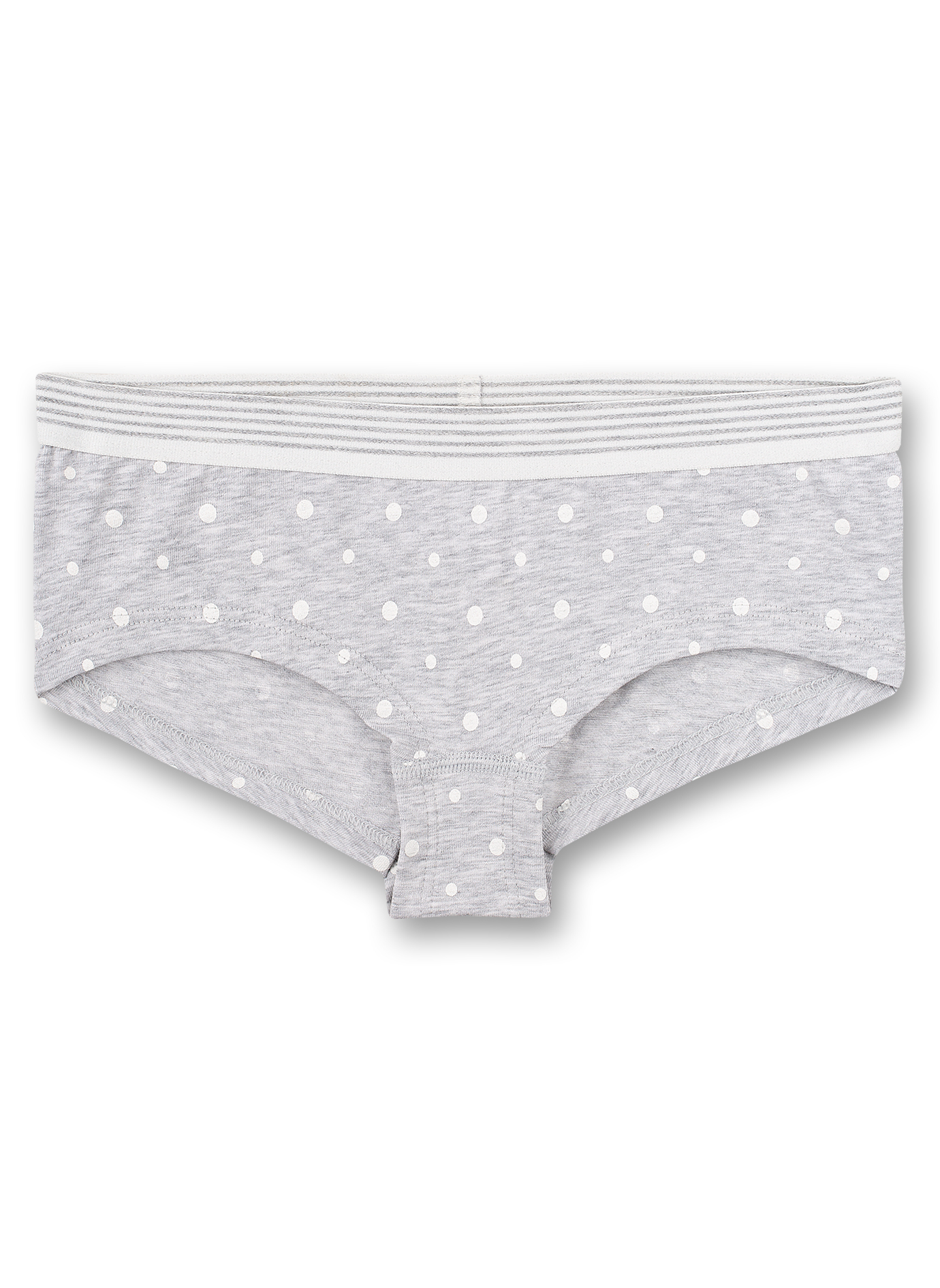 Mädchen-Cutbrief Graumelange Dots