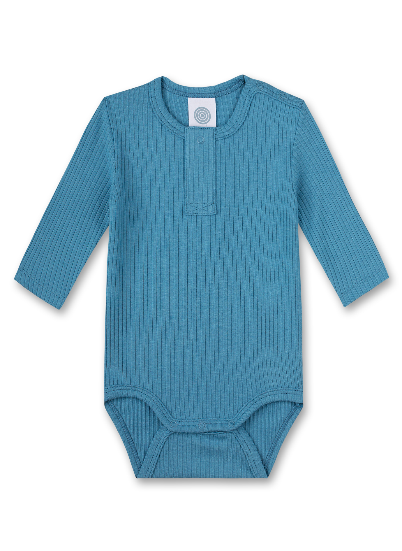 Baby-Body langarm blau