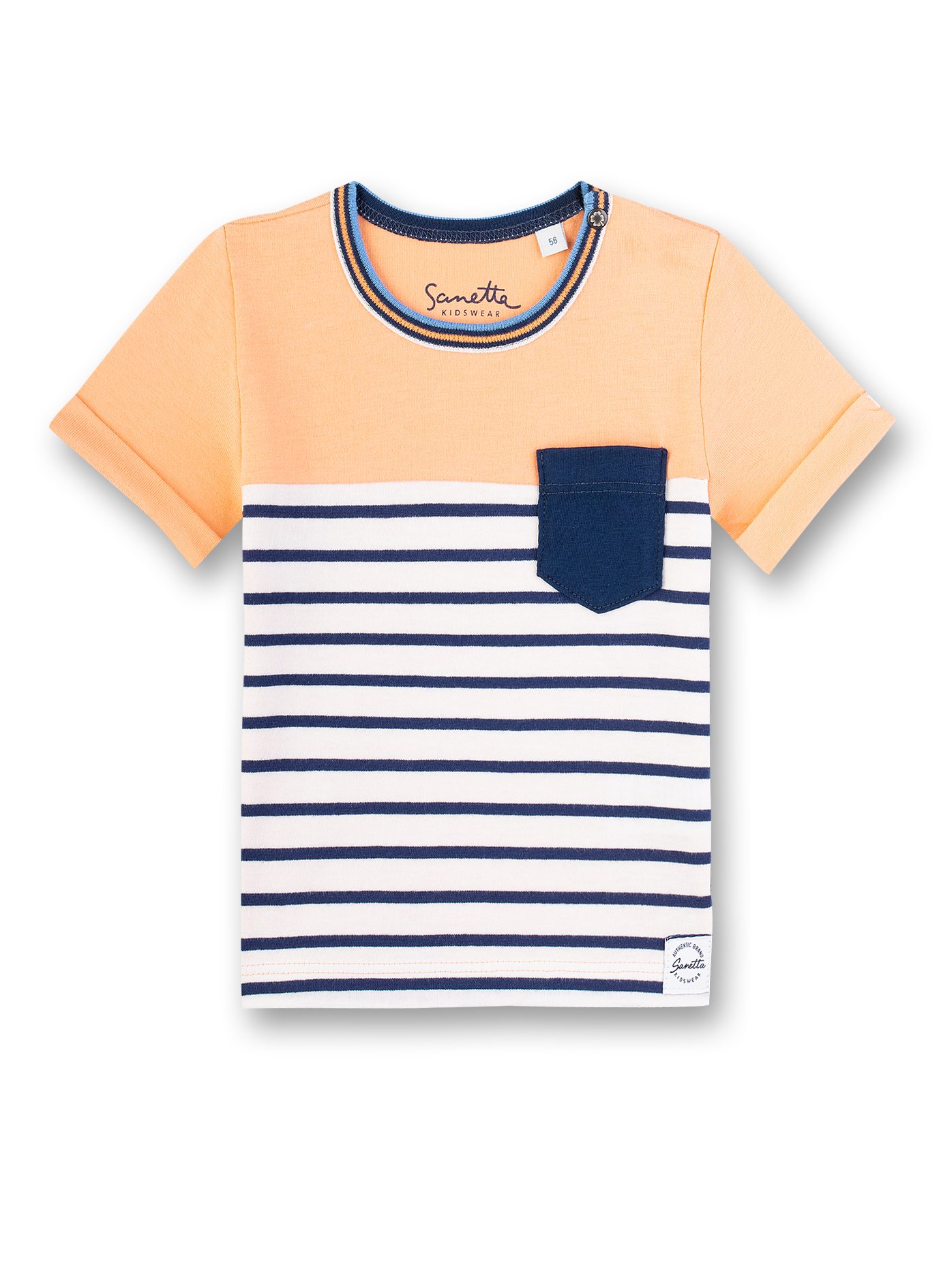 Jungen T-Shirt Orange Submarine