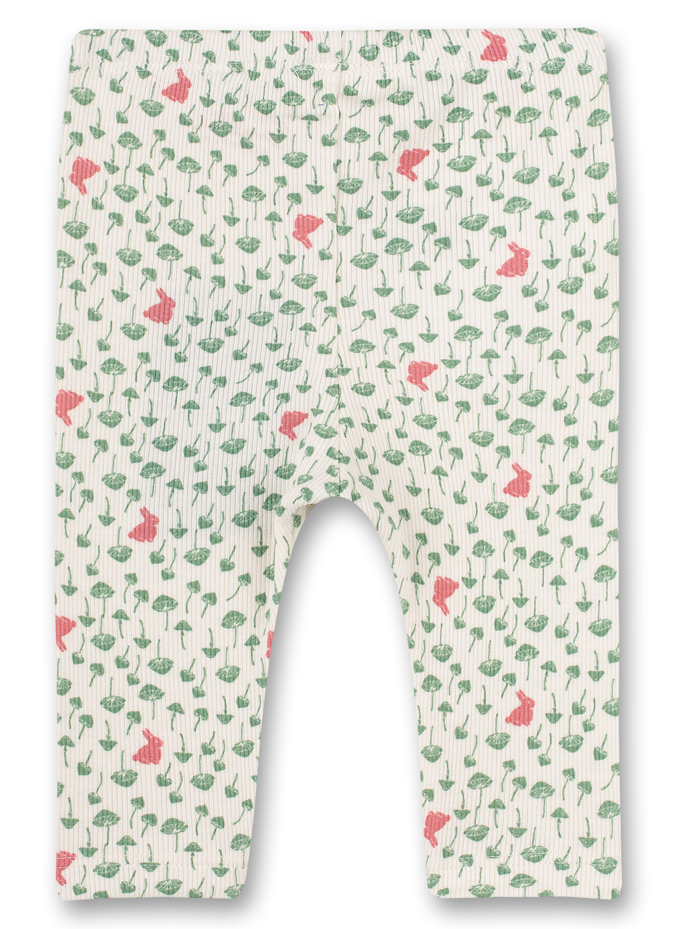 Mädchen-Leggings Beige Mushrooms