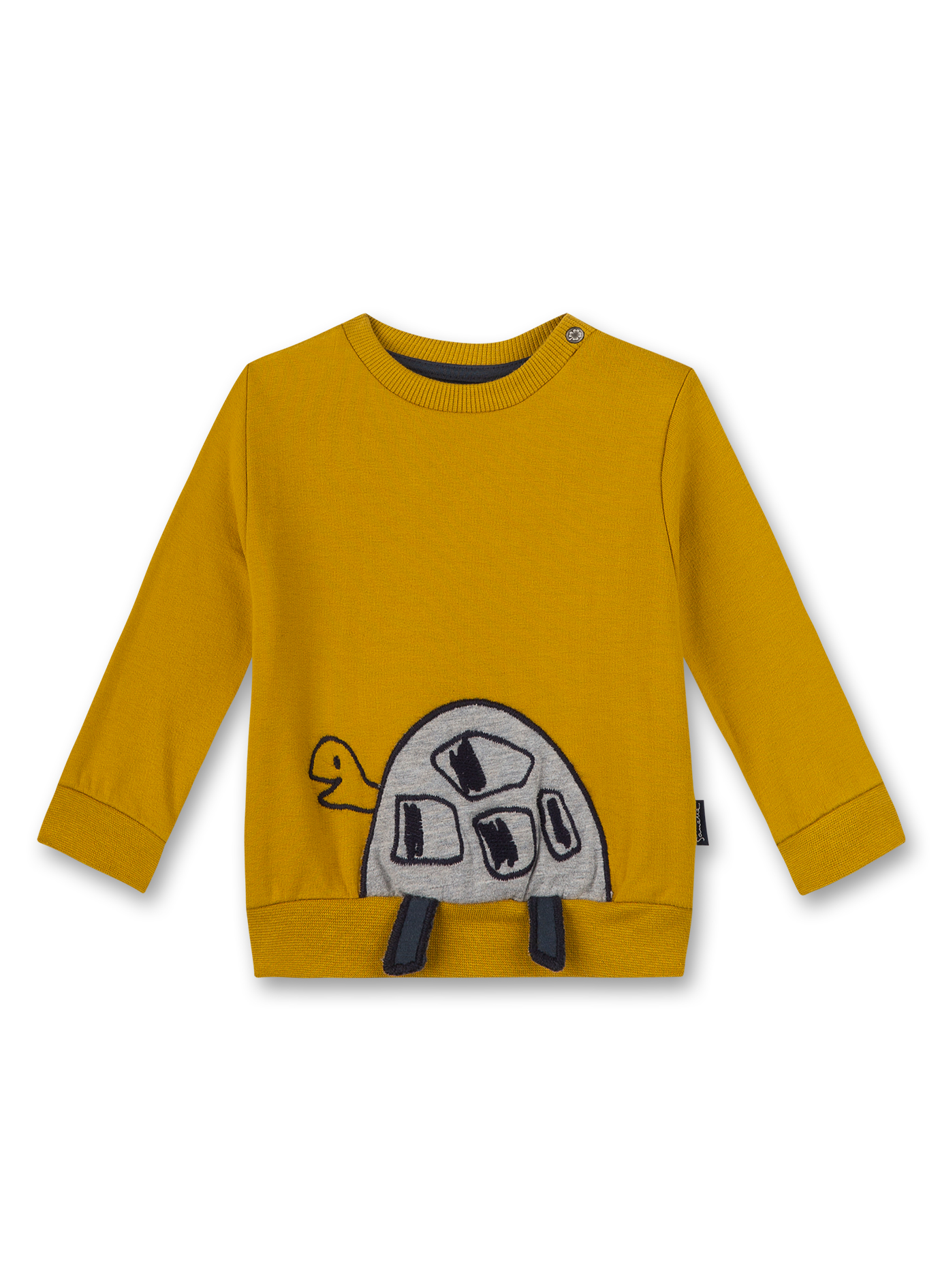 Jungen-Sweatshirt Gelb Turtle