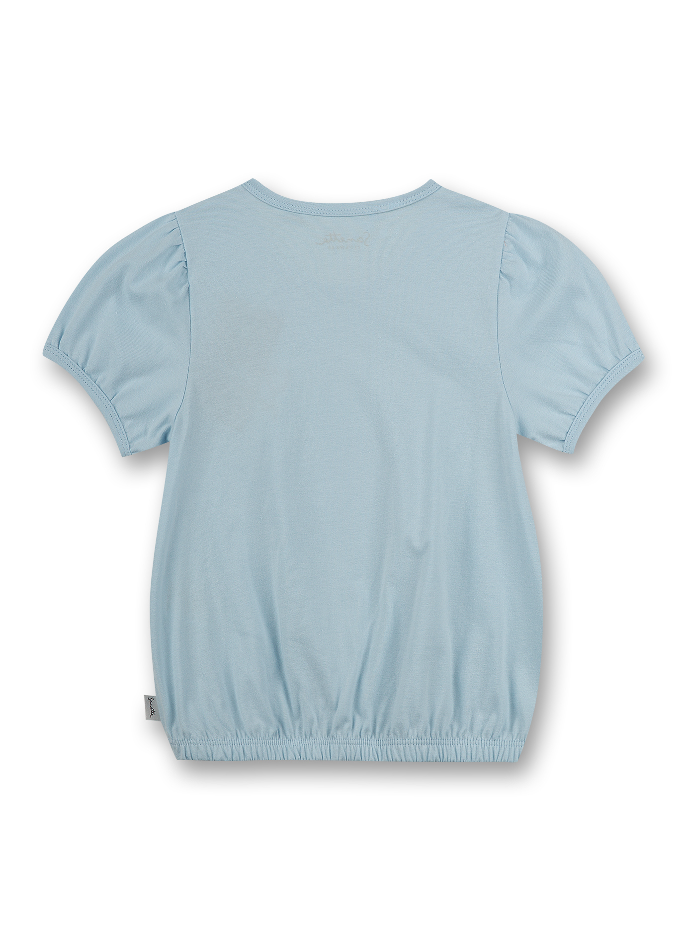 Mädchen T-Shirt Hellblau Flower