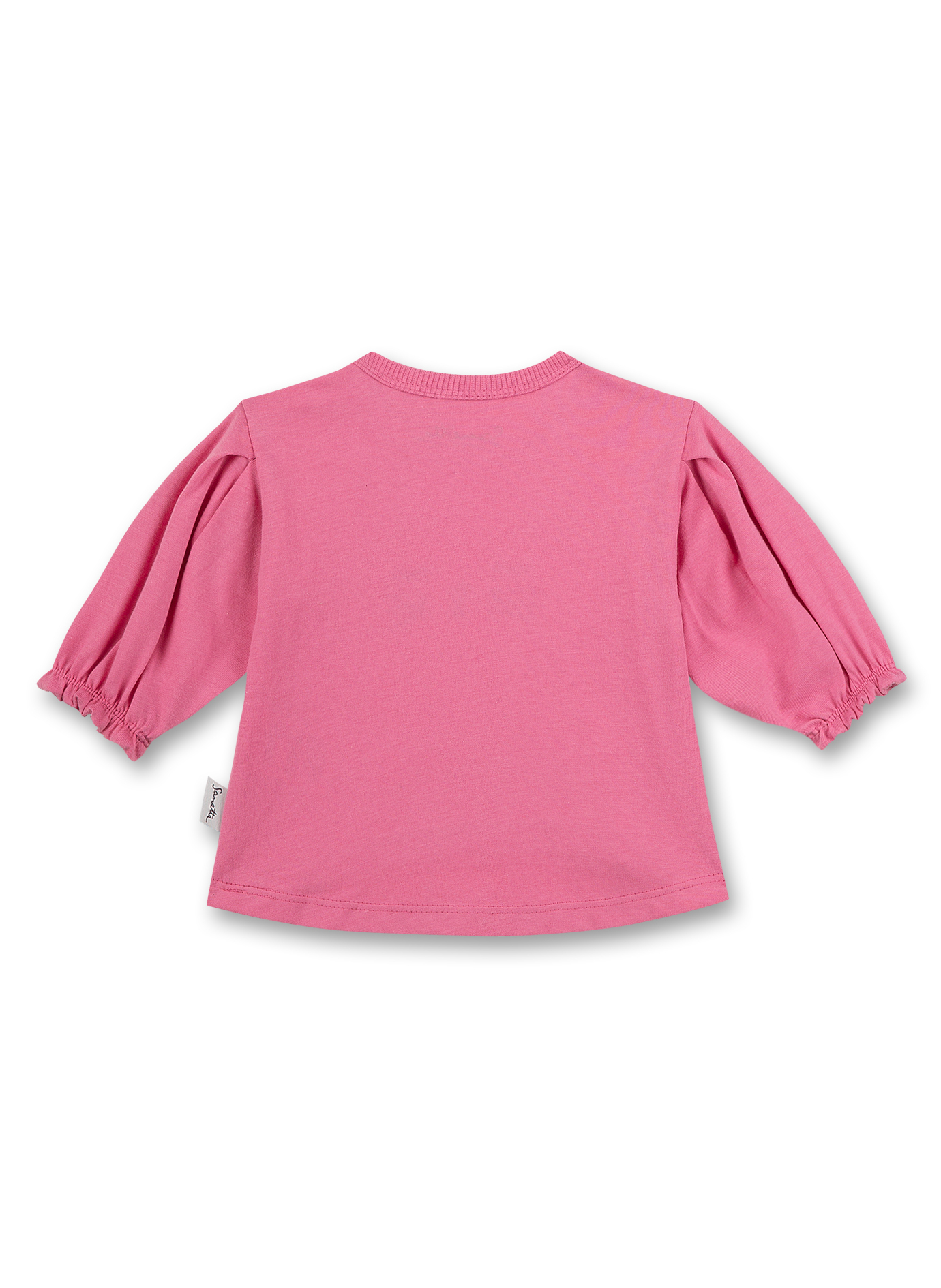 Mädchen-Shirt langarm Pink Lovely Leo