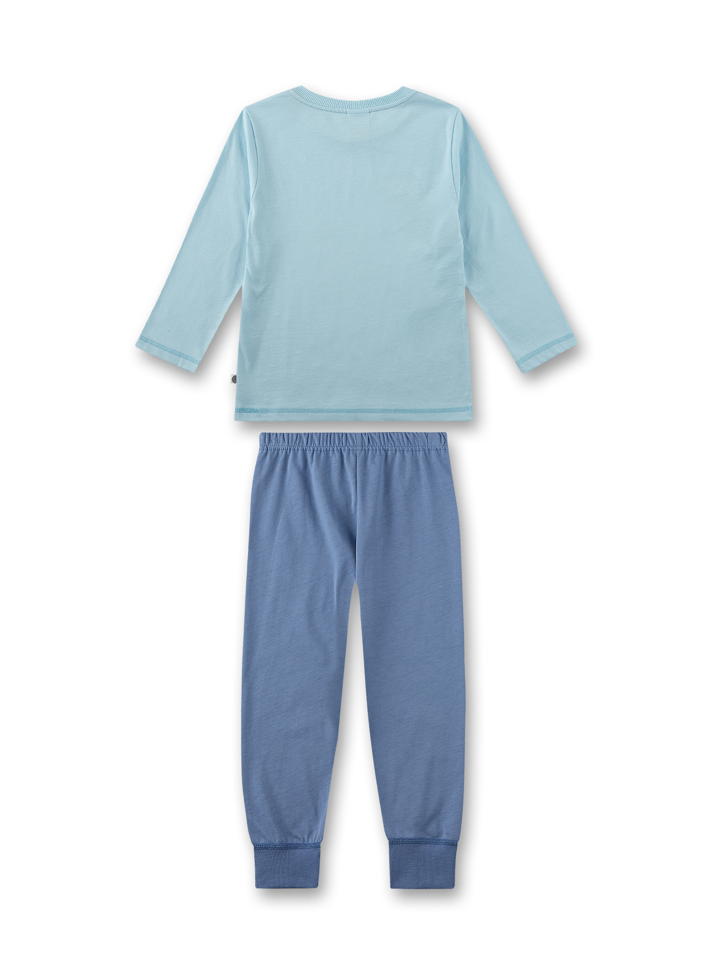 Jungen-Schlafanzug lang Hellblau