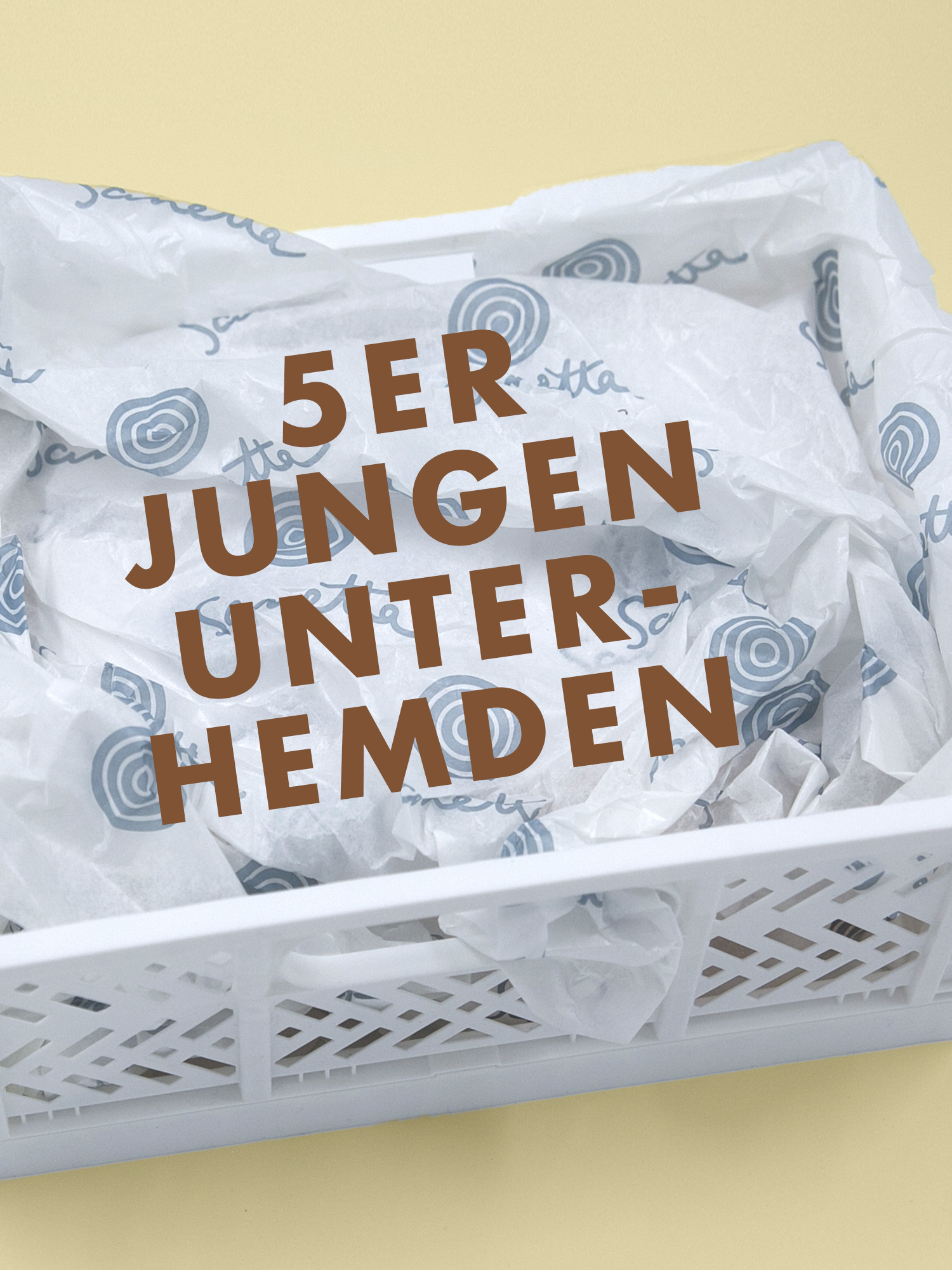 Überraschungspaket Jungen-Unterhemden (5er-Pack)