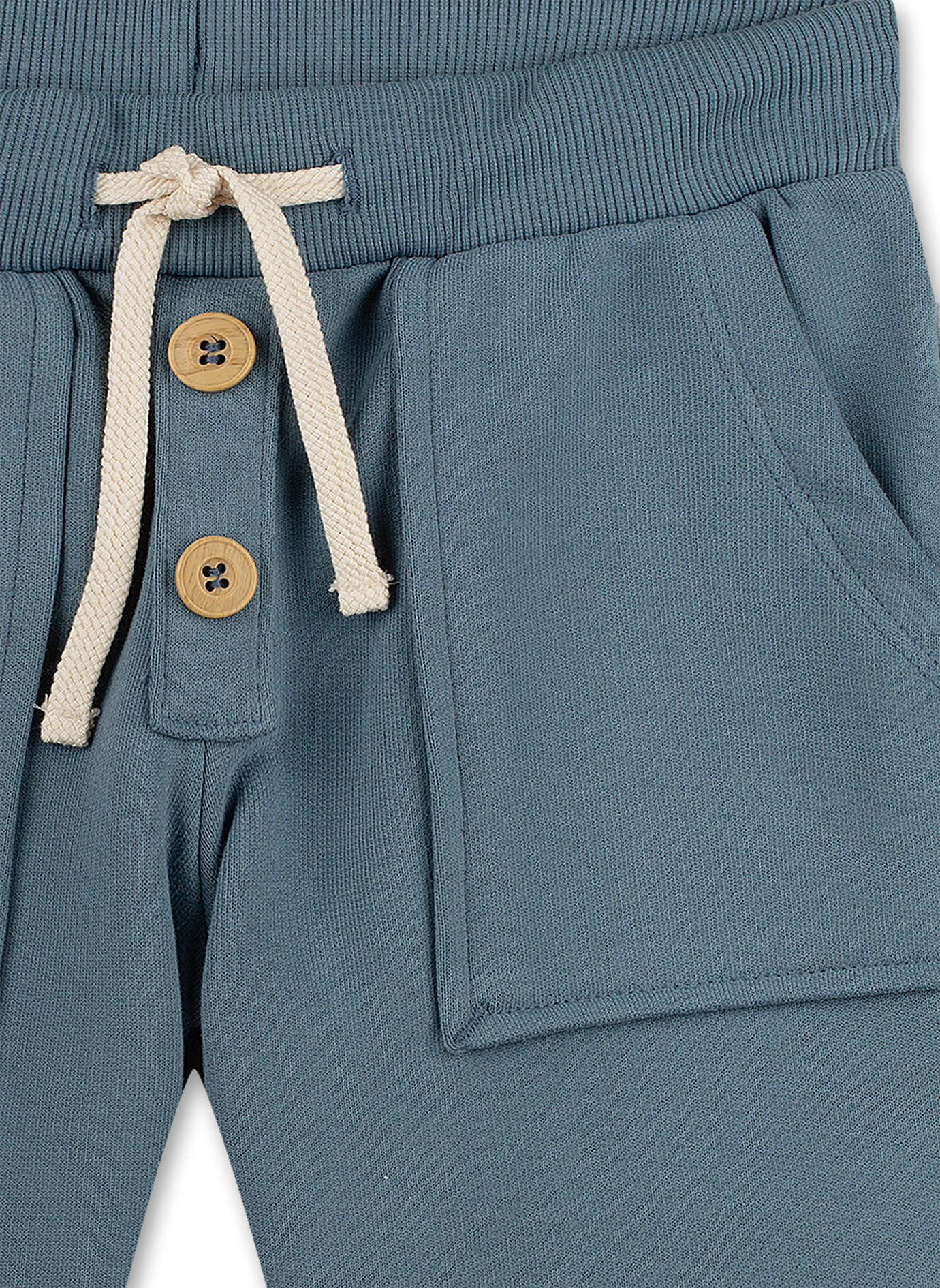 Jungen-Sweatshorts Blau