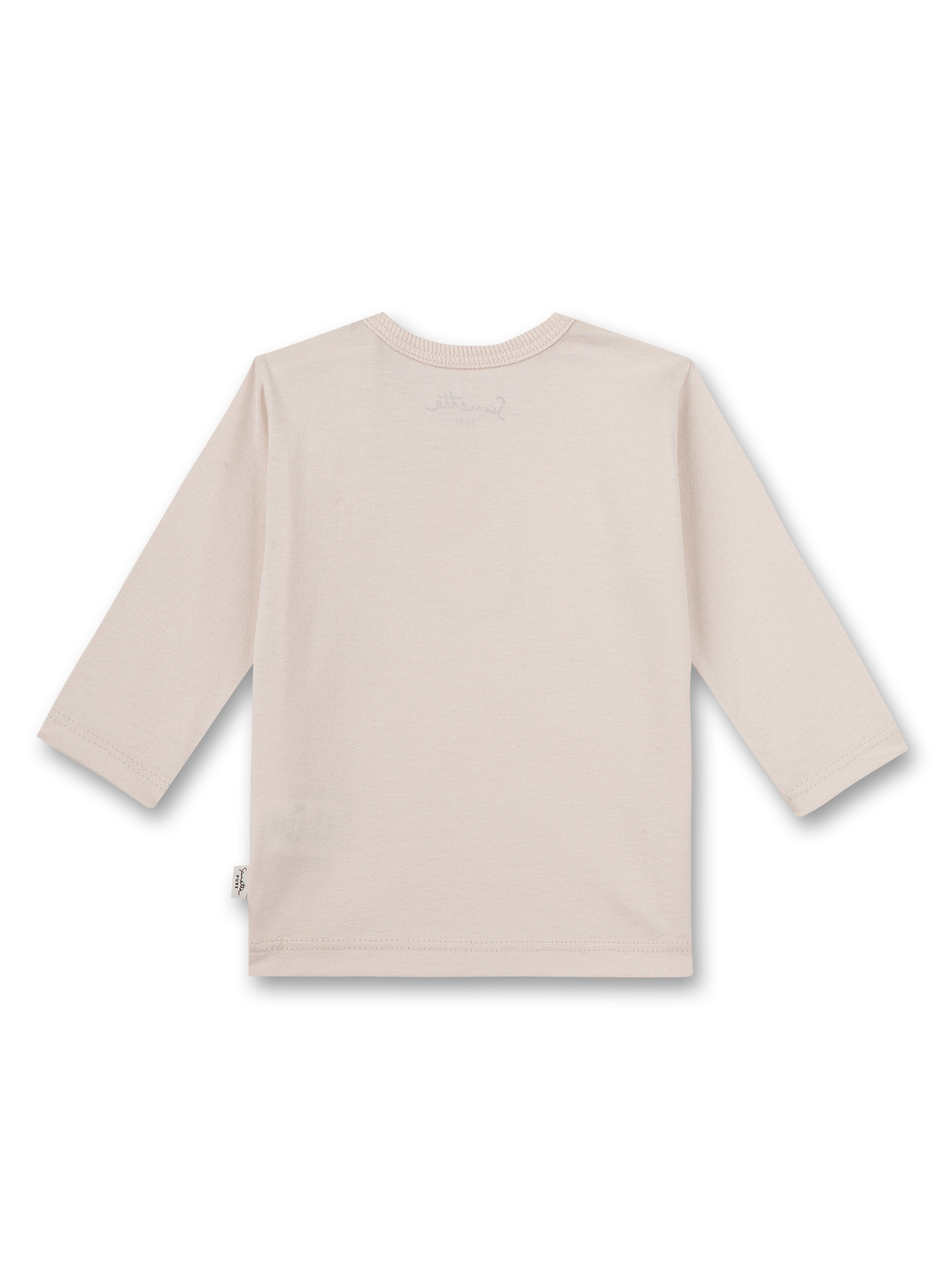 Mädchen-Shirt langarm Off-White