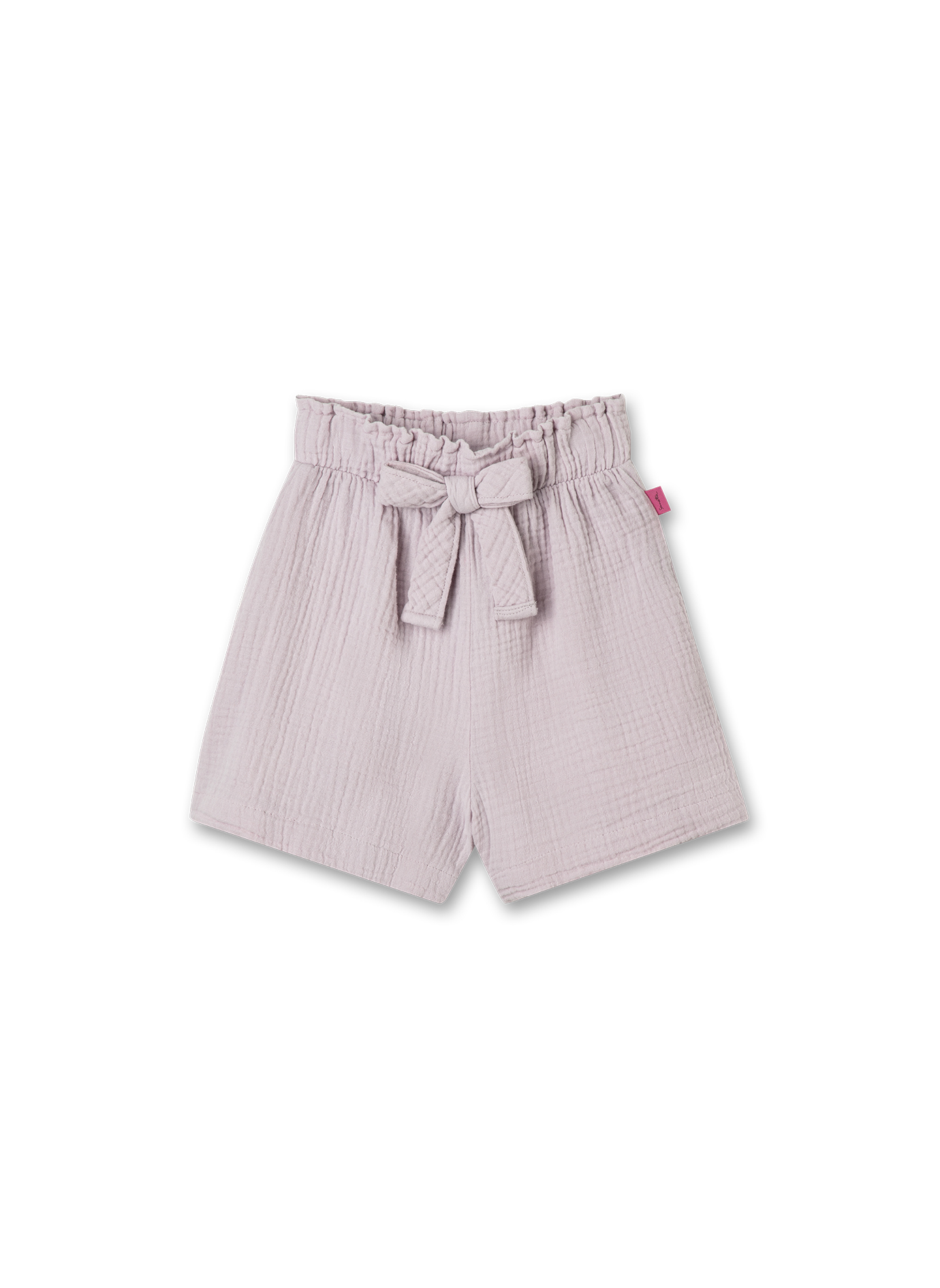 Mädchen-Shorts aus Musselin lila