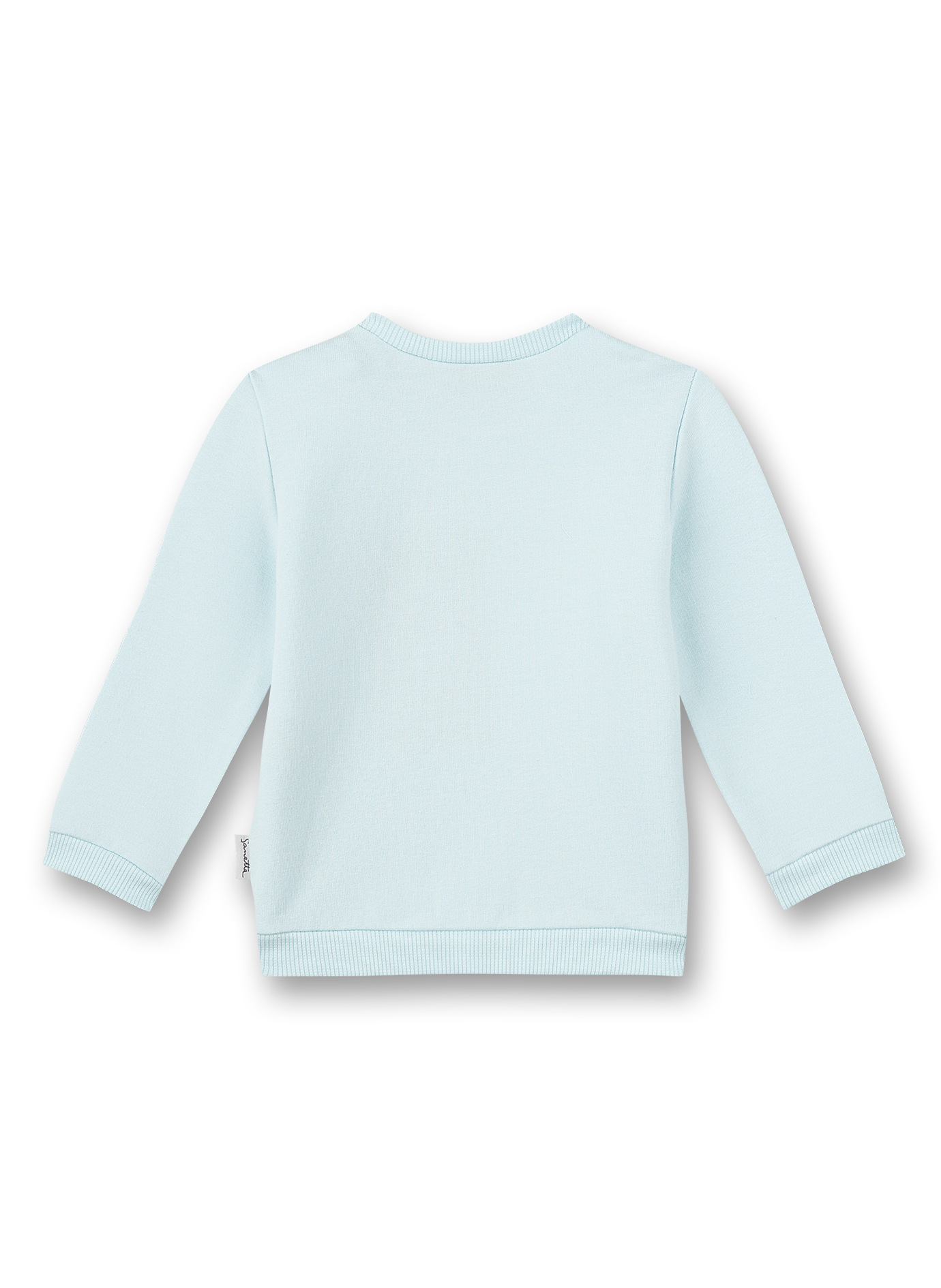 Mädchen-Sweatshirt Hellblau Kangaroo