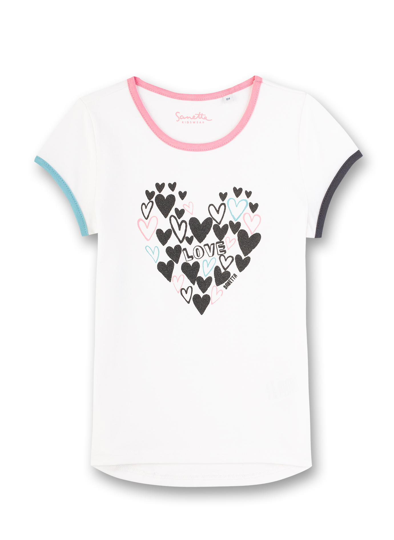 Mädchen T-Shirt Off-White Sweet Heart