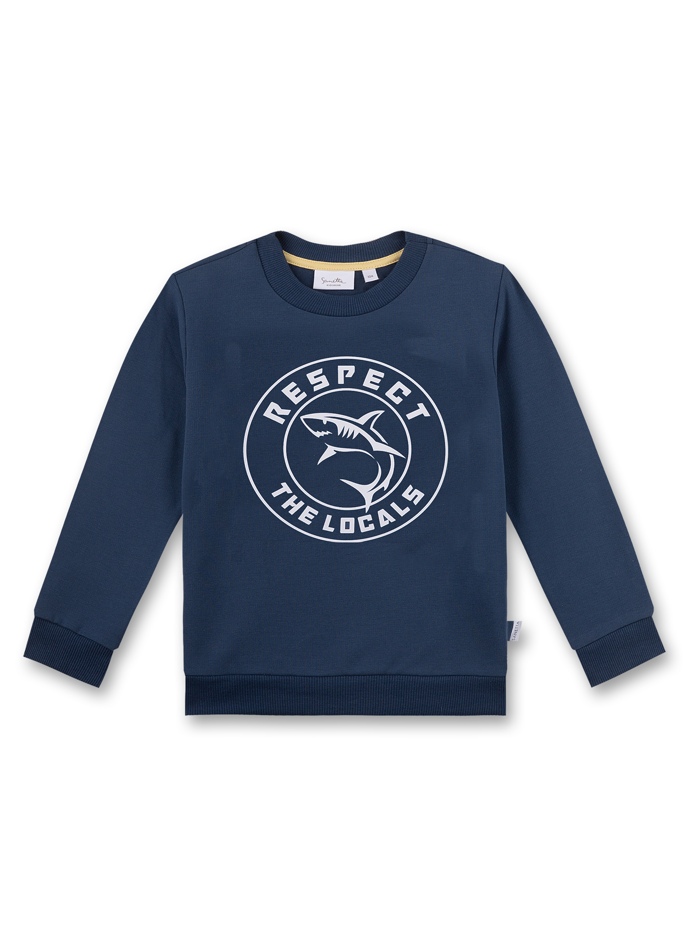 Jungen-Sweatshirt Dunkelblau