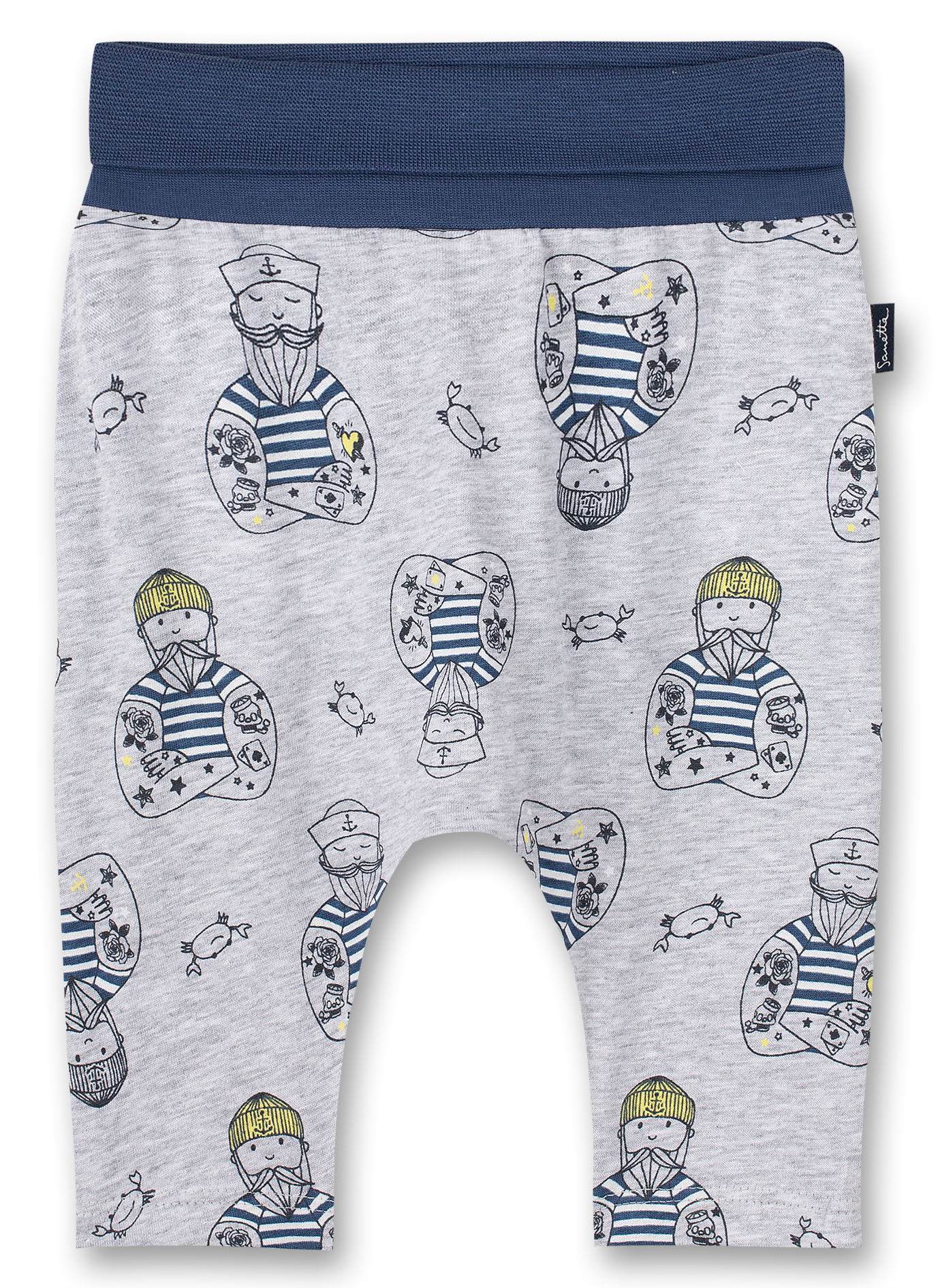 Jungen-Sweathose Graumelange Beach Crab