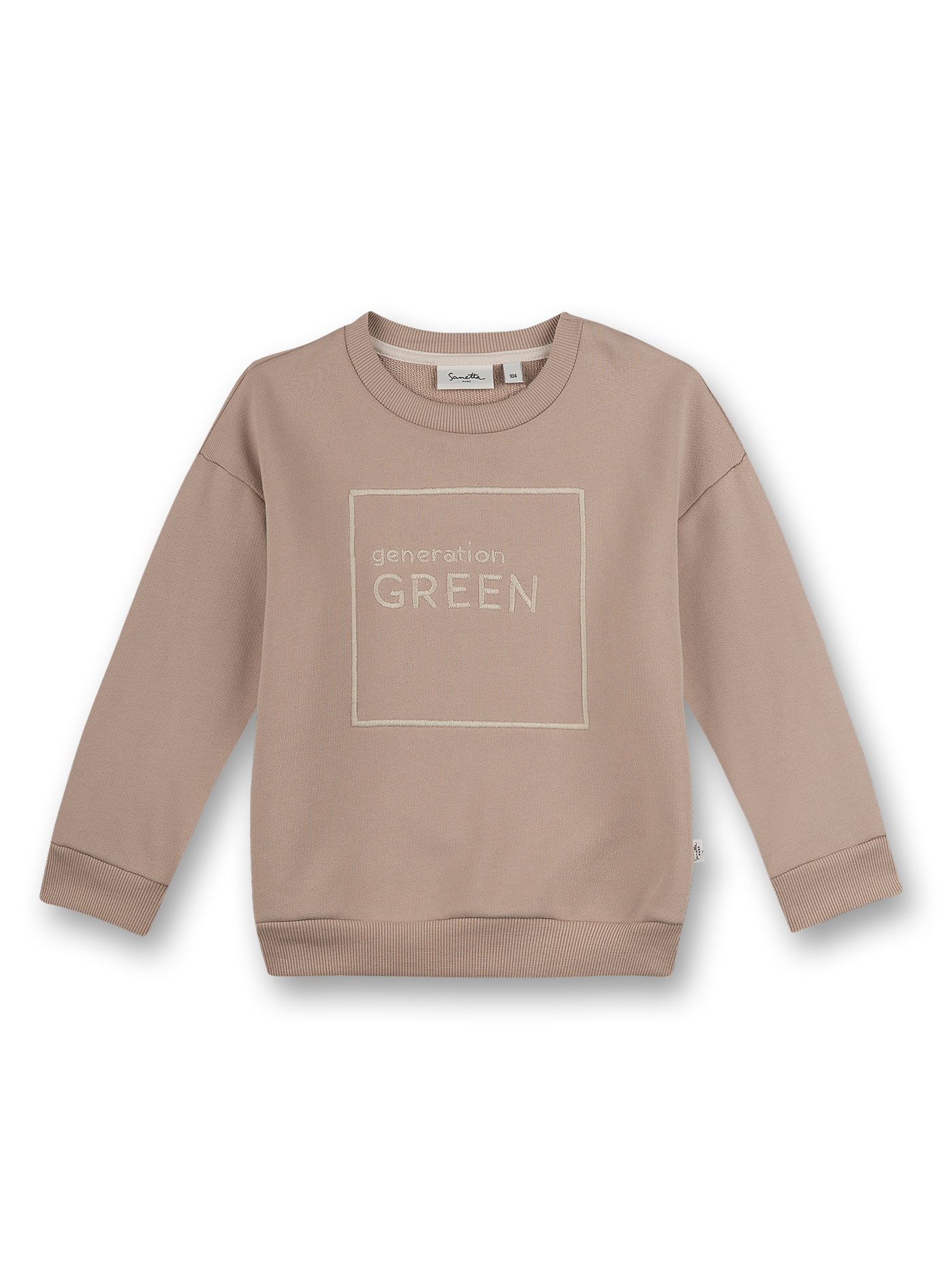 Jungen-Sweatshirt Beige