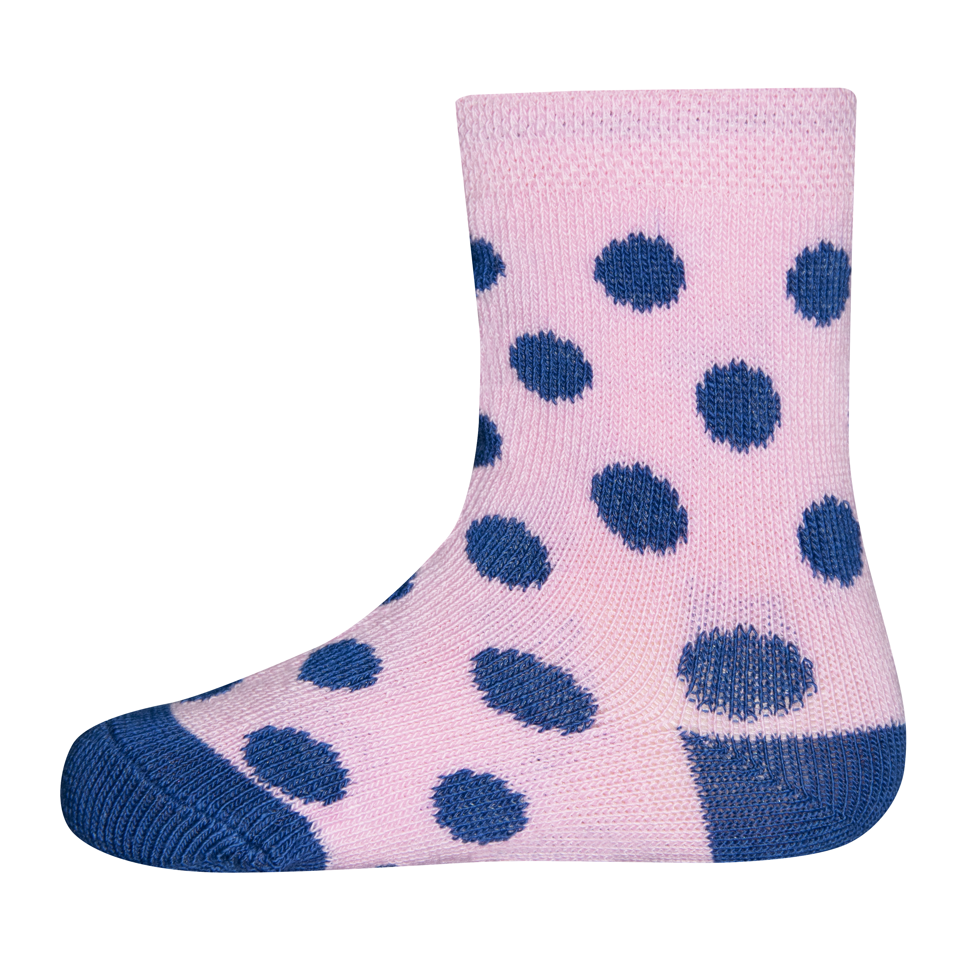 Mädchen-Socken (Doppelpack) Rosa und Ringel