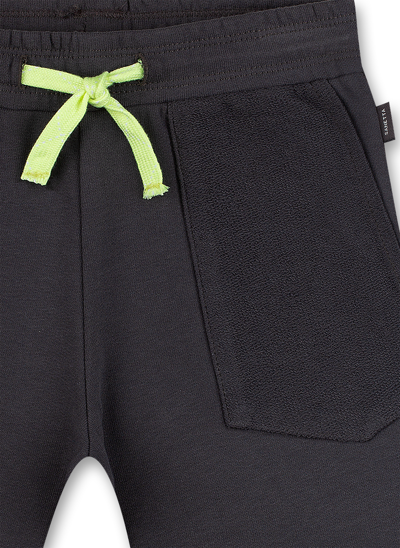 Jungen-Sweatshorts Dunkelgrau Skate