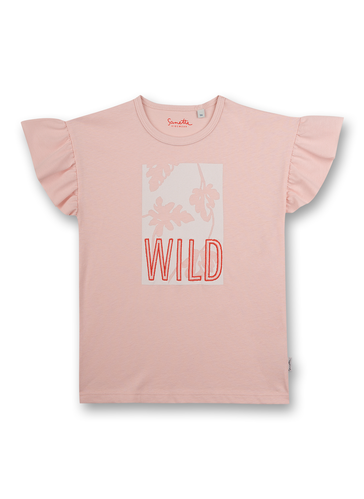 Mädchen T-Shirt Rosa Pepperoni