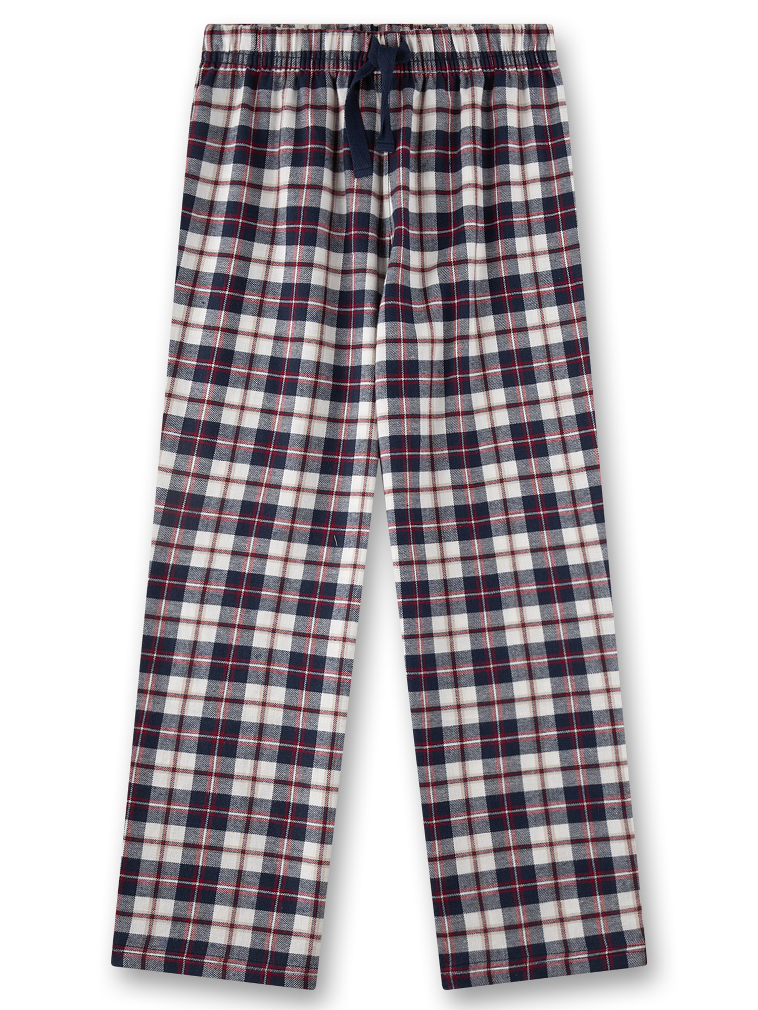 Pyjamahose, Karomuster, Gummibund, Kordelzug, Weit geschnitten