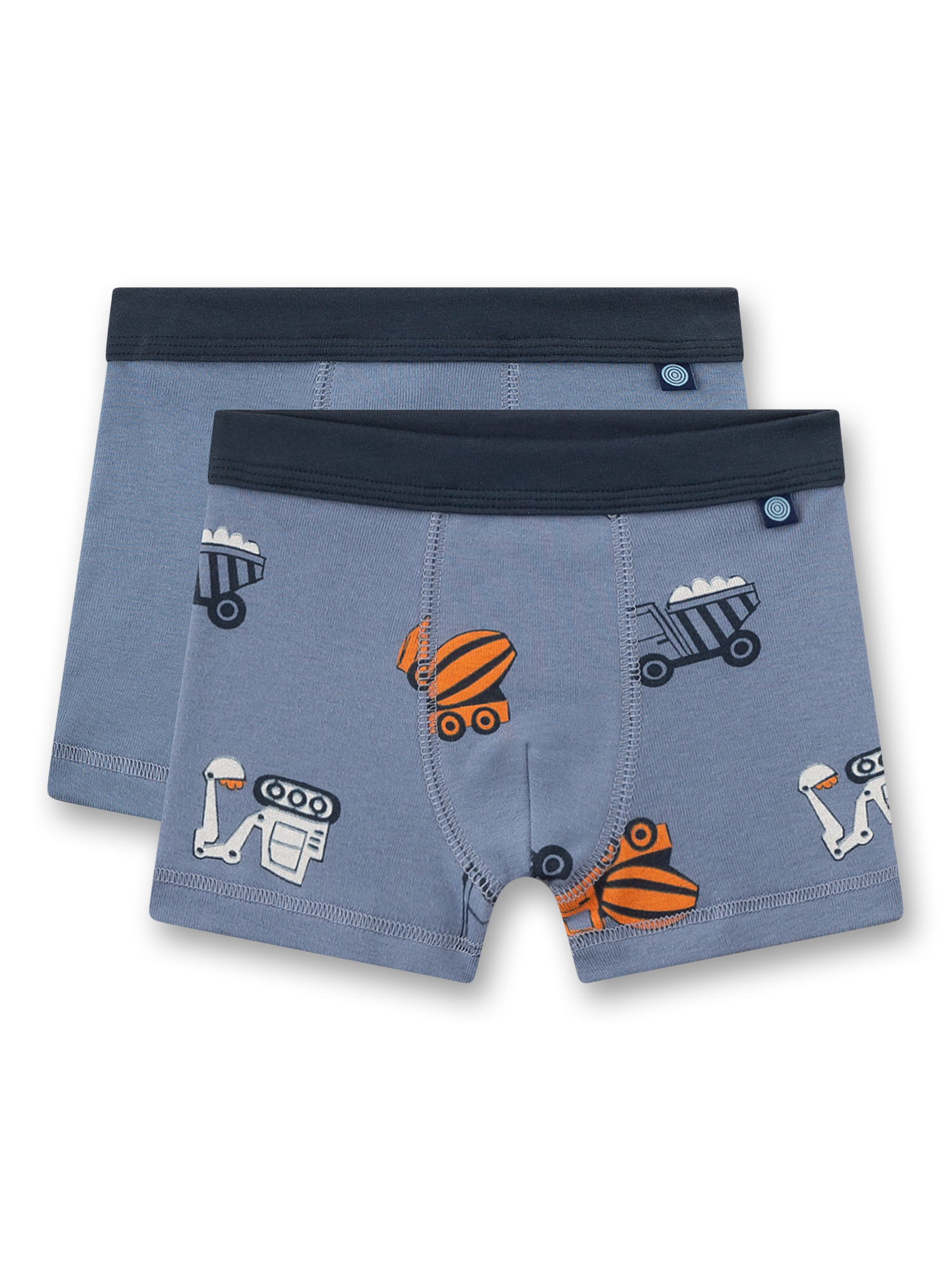 boxer shorts, baby underwear, blue, print, robots
