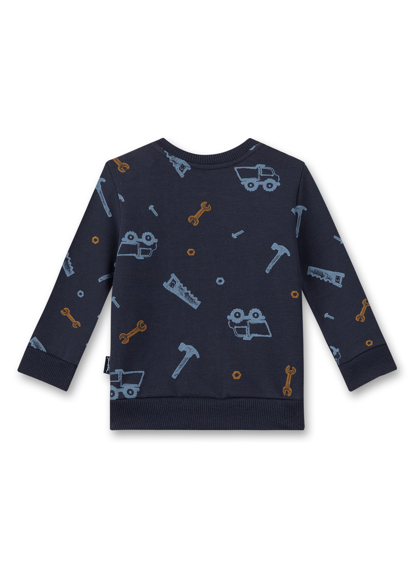 Jungen-Sweatshirt Dunkelblau