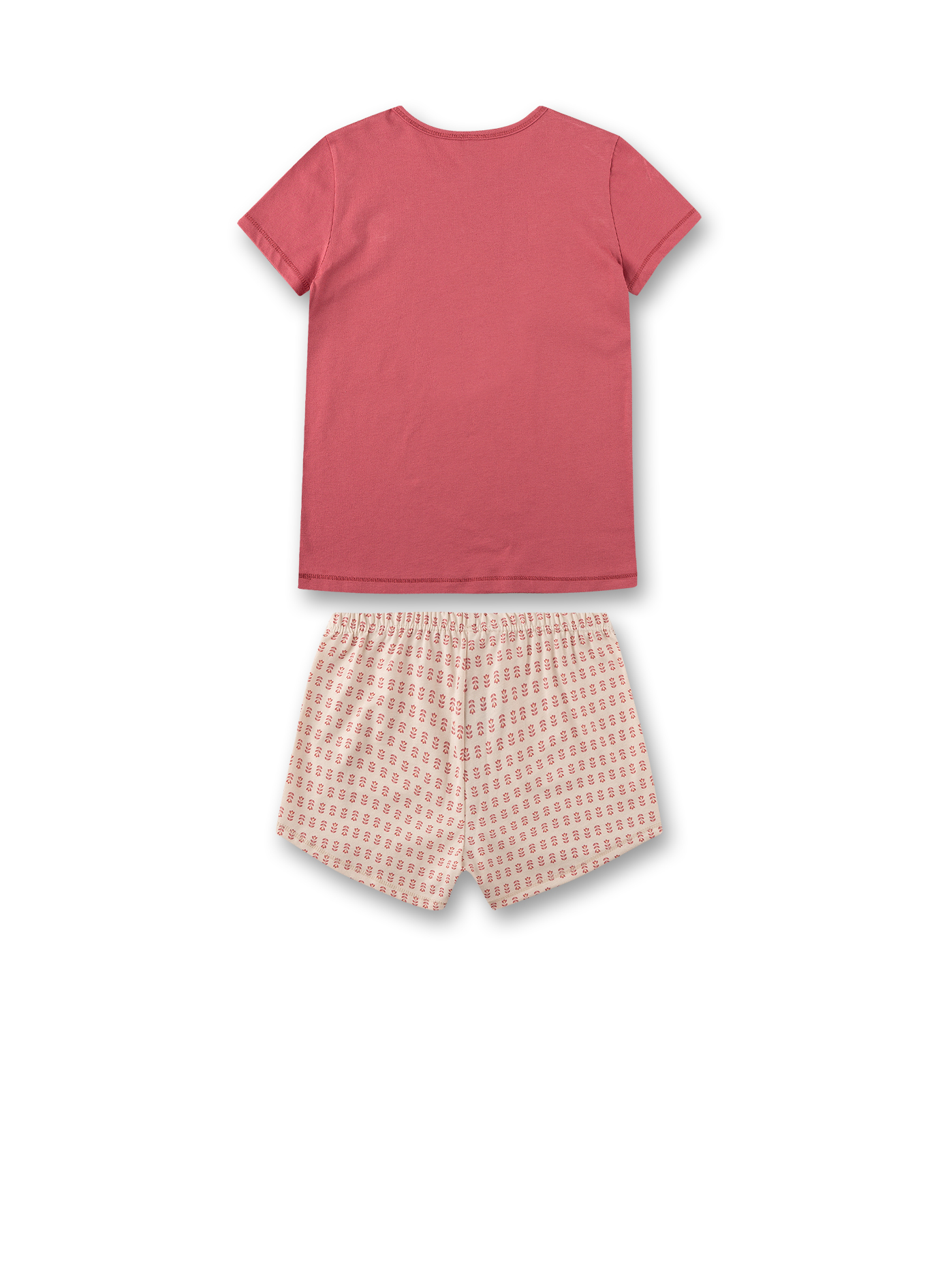 Mädchen-Schlafanzug kurz Rosa